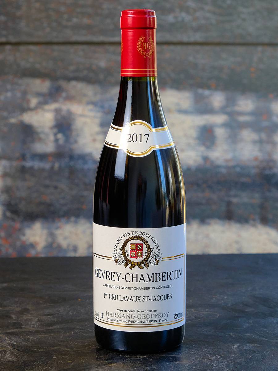 Вино Domaine Harmand-Geoffroy Gevrey-Chambertin 1er Cru Lavaux St-Jacques 2017 купить в винном ресторане Остерия - лучшая цена Вино Domaine Harmand-Geoffroy Gevrey-Chambertin 1er Cru Lavaux St-Jacques 2017 / Домен Арман-Жеффруа Жевре-Шамбертен Премье Крю Лаво Сен-Жак