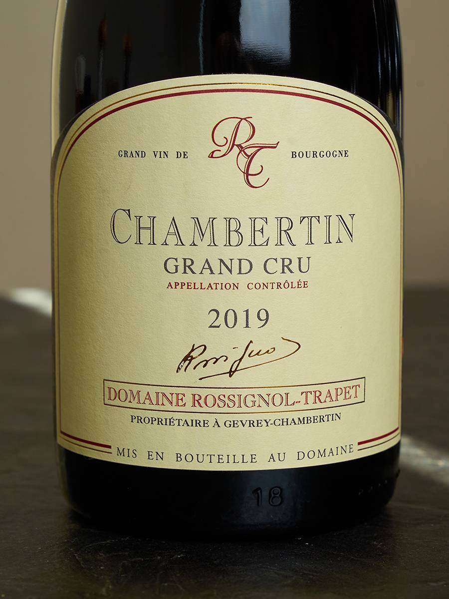 Вино Domaine Rossignol Trapet Chambertin Grand Cru 2019 купить в винном ресторане Остерия - лучшая цена Вино Domaine Rossignol Trapet Chambertin Grand Cru 2019 / Домен Россиньоль-Трапе Шамбертен Гран Крю