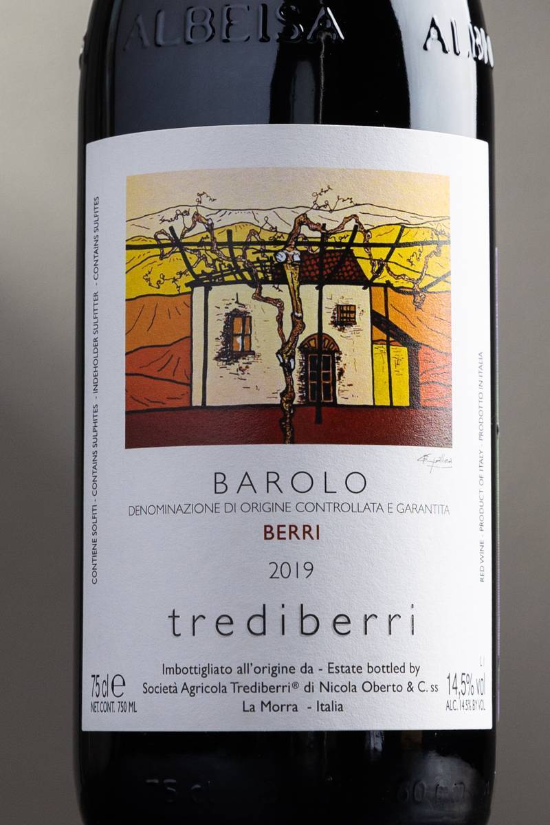 Вино Barolo Berri Trediberri 2019 купить в винном ресторане Остерия - лучшая цена Вино Barolo Berri Trediberri 2019 / Бароло Берри Тредиберри