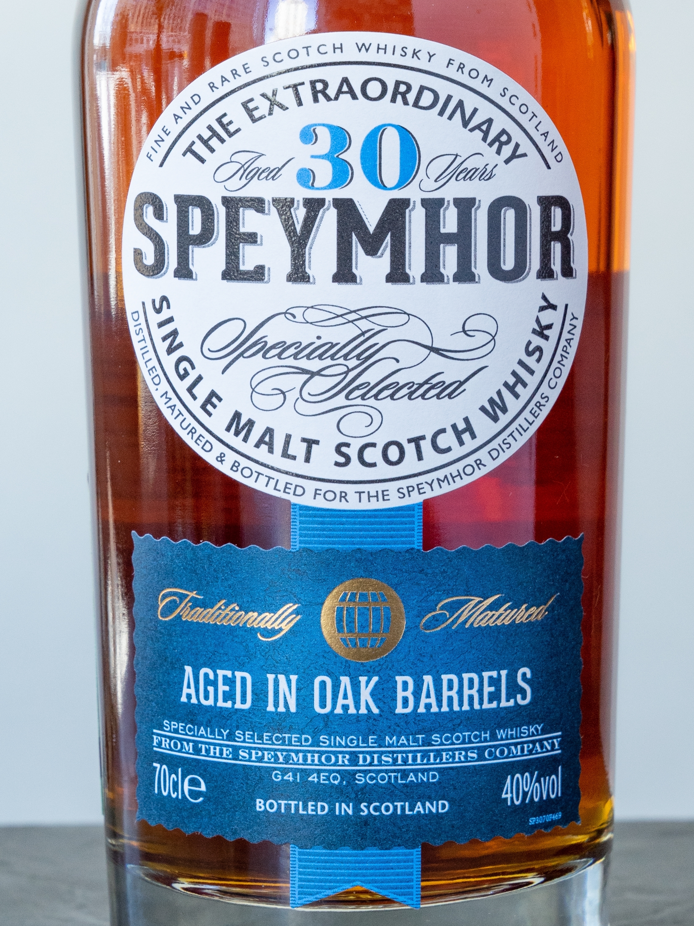 Виски Speymhor 30 Years Old купить в винном ресторане Остерия Амичи - лучшая цена Виски Speymhor 30 Years Old / Спеймор 30 лет