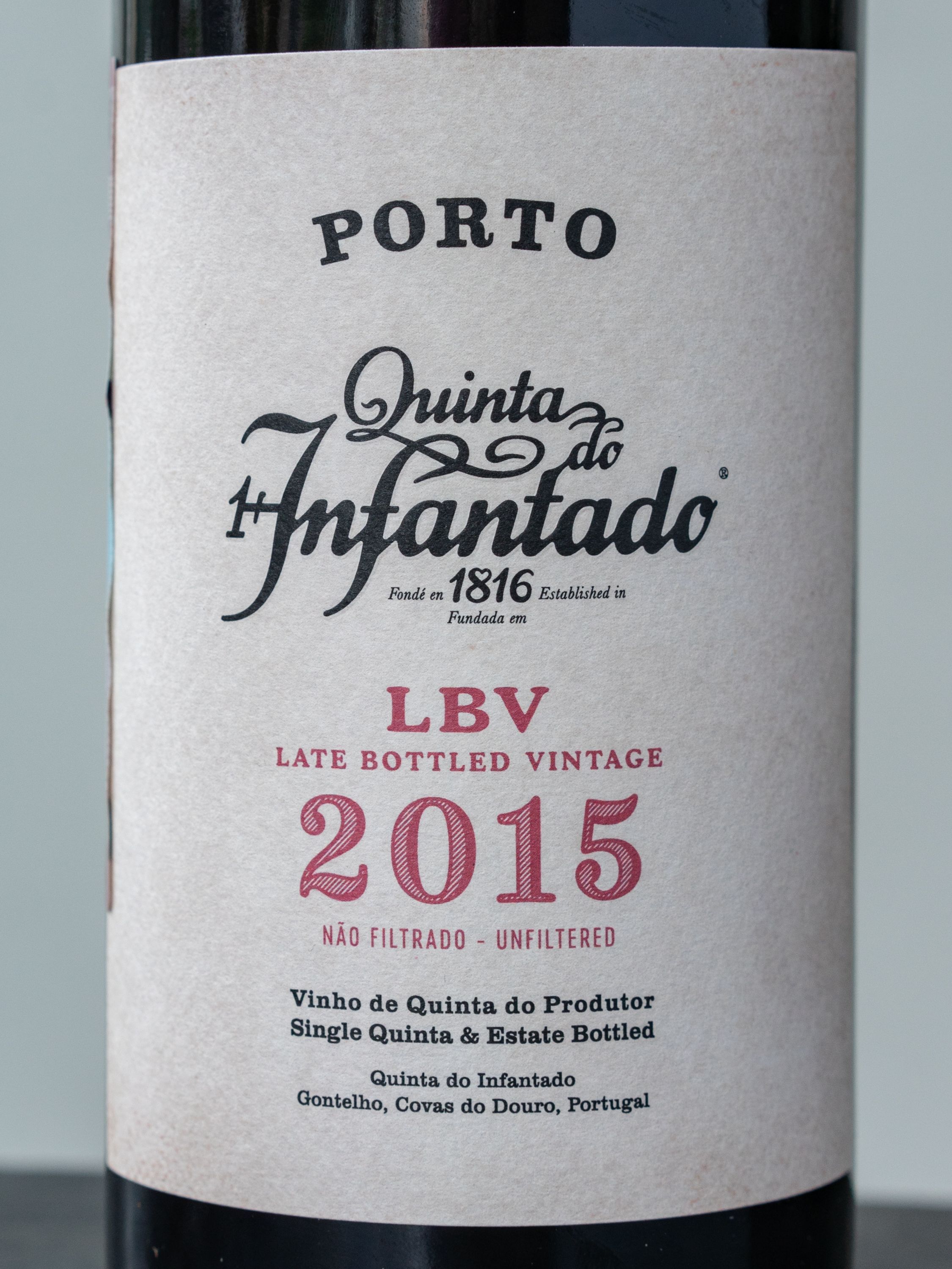 Этикетка Quinta do Infantado Porto Late Bottled Vintage