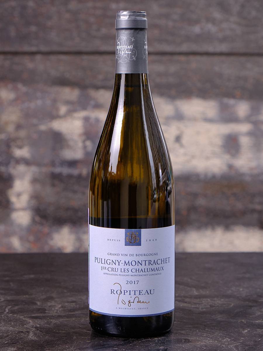 Вино Ropiteau Puligny-Montrachet Les Chalumaux Premier Cru 2017 / Ропито Пюлини-Монраше Ле Шалюмо Премьер Крю