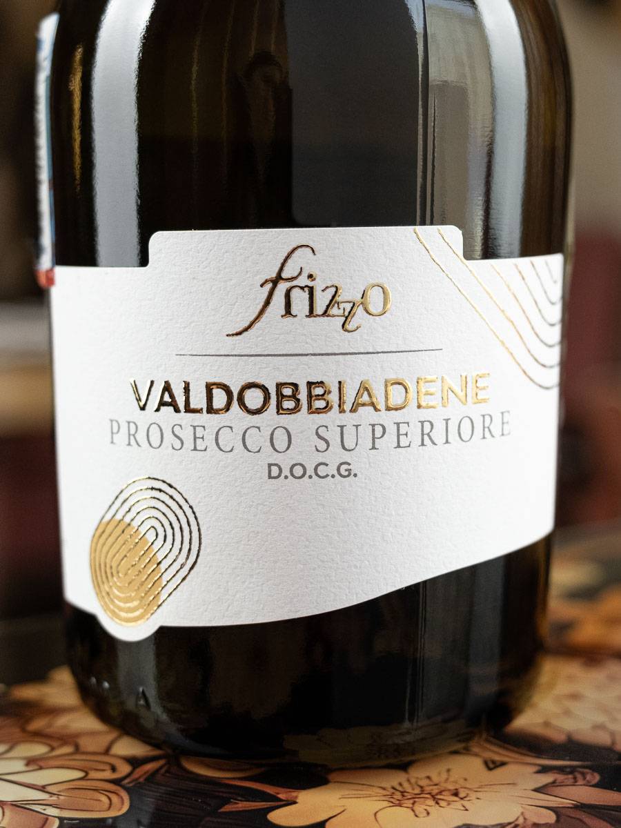 Этикетка Frizzo Prosecco Valdobbiadene Superiore