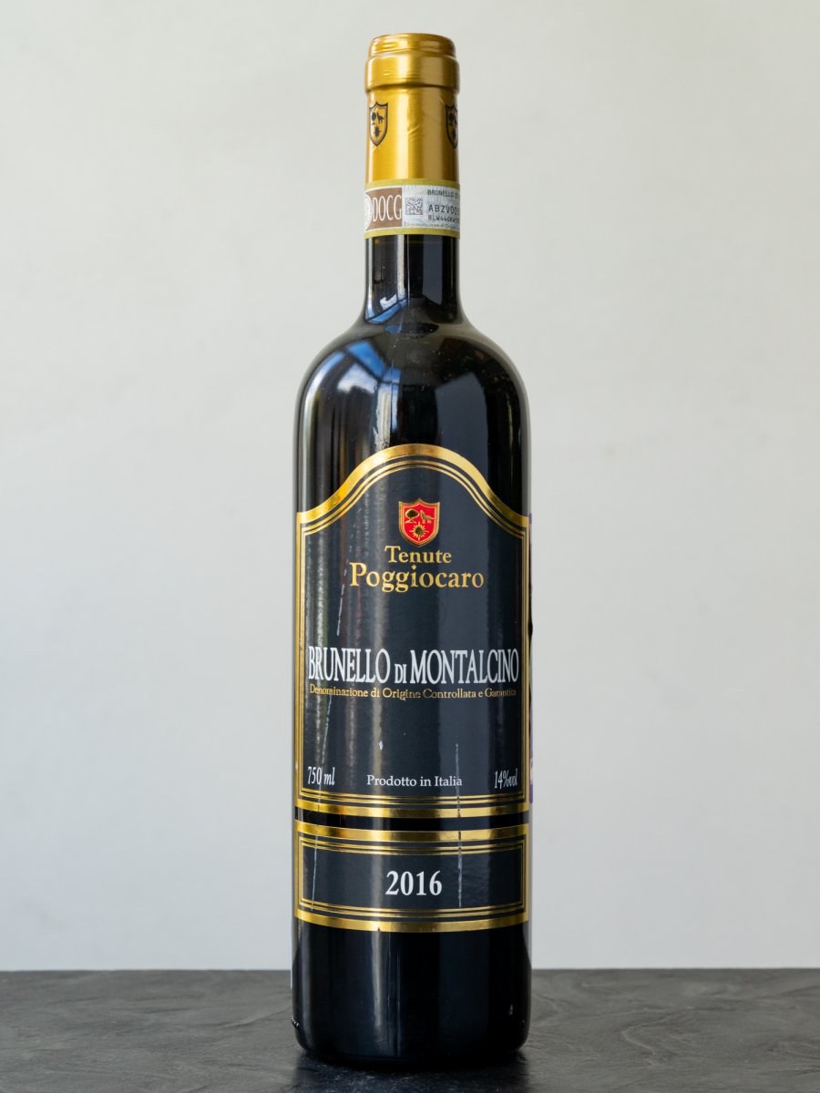 Вино Tenute Poggiocaro Brunello di Montalcino / Тенуте Поджокаро Брунелло ди Монтальчино