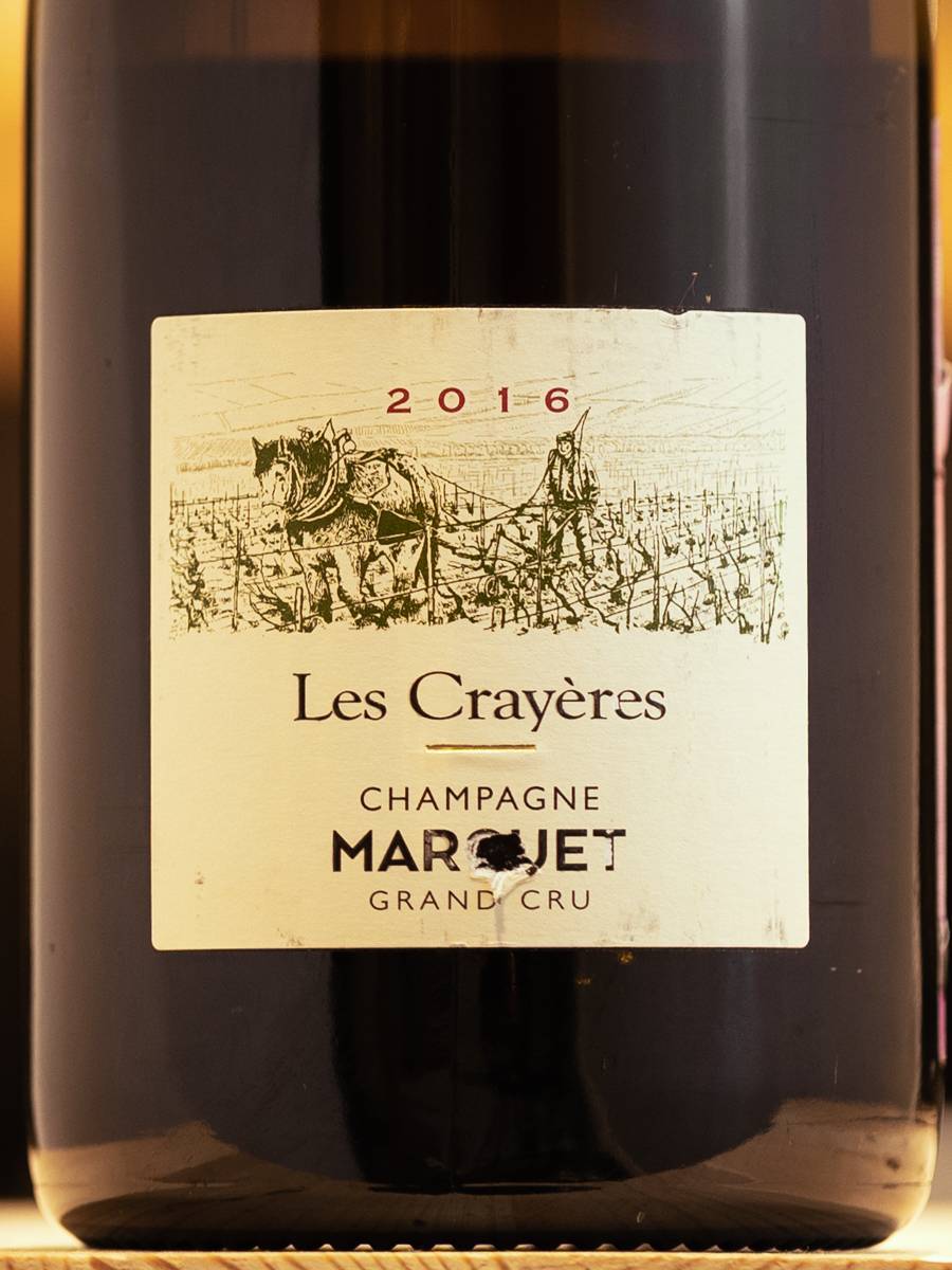 Этикетка Marguet Les Crayeres Grand Cru Extra Brut