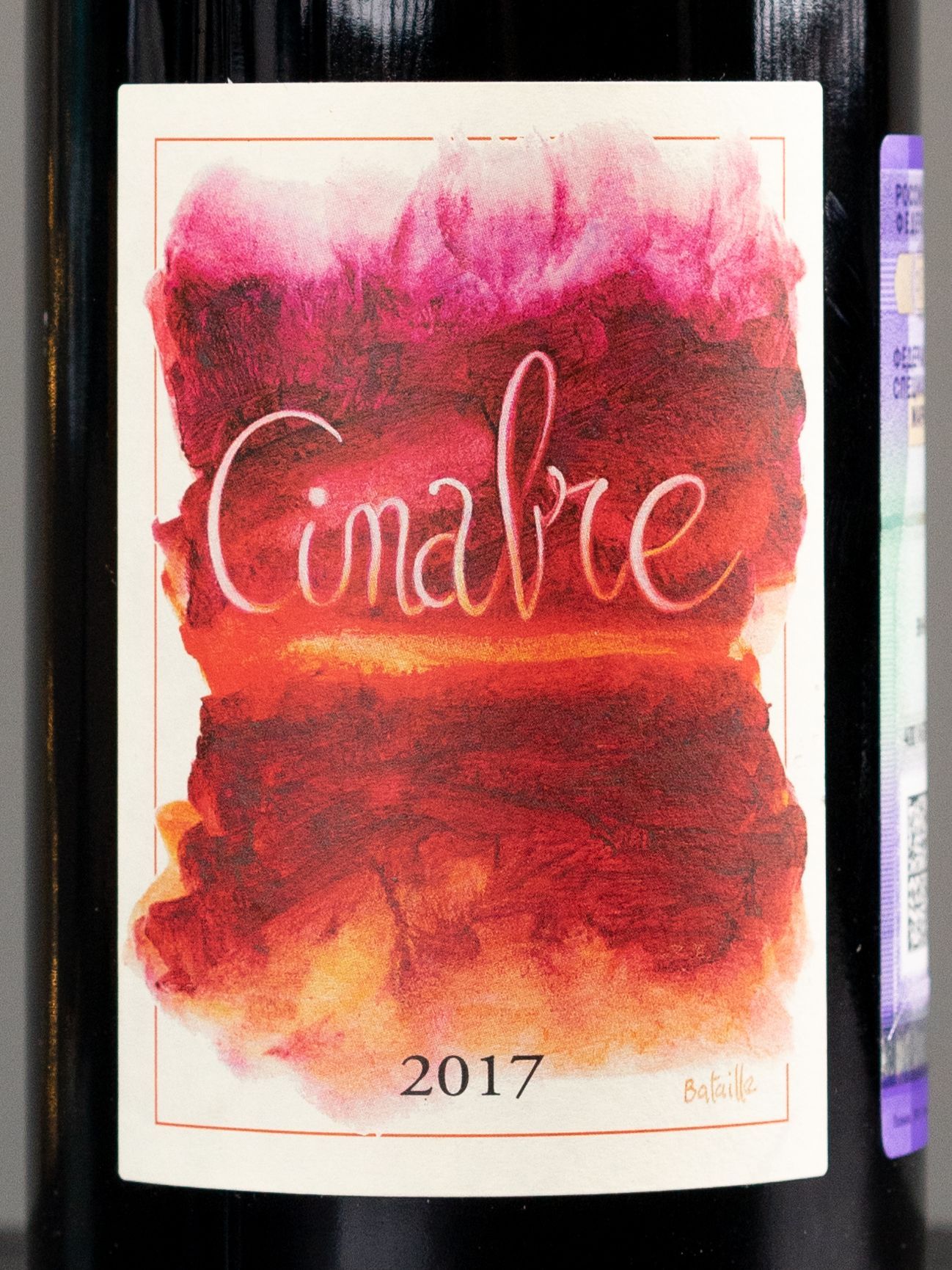 Вино Domaine de la Garreliere Cinabre купить в ресторане Остерия - лучшая цена Вино Domaine de la Garreliere Cinabre / Турэн Домэн Де Ля Гаррельер Синабр Каберне Фран