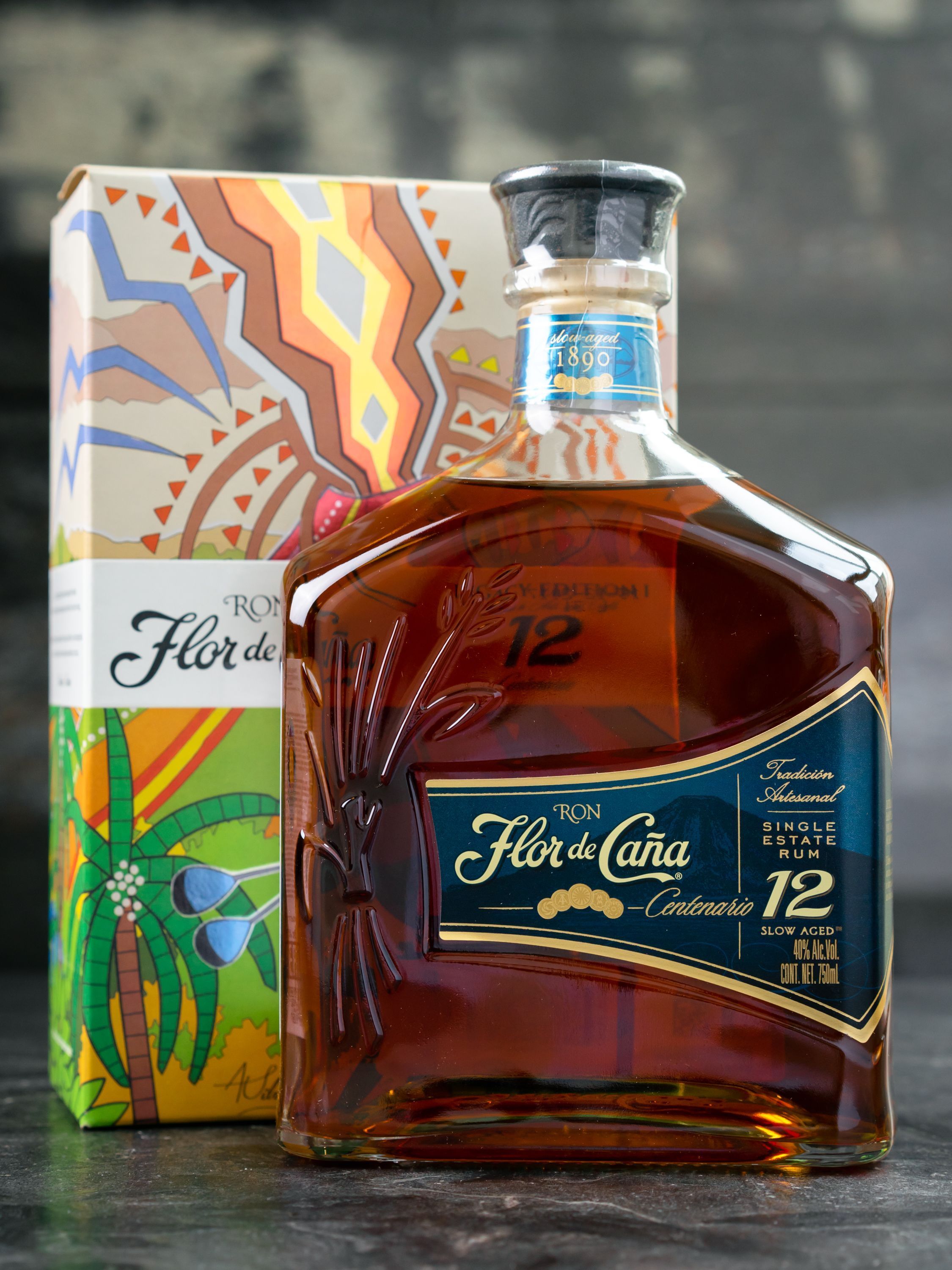 Ром Flor de Cana Centenario 12 y.o. / Флор де Канья Сенеунарио 12 лет