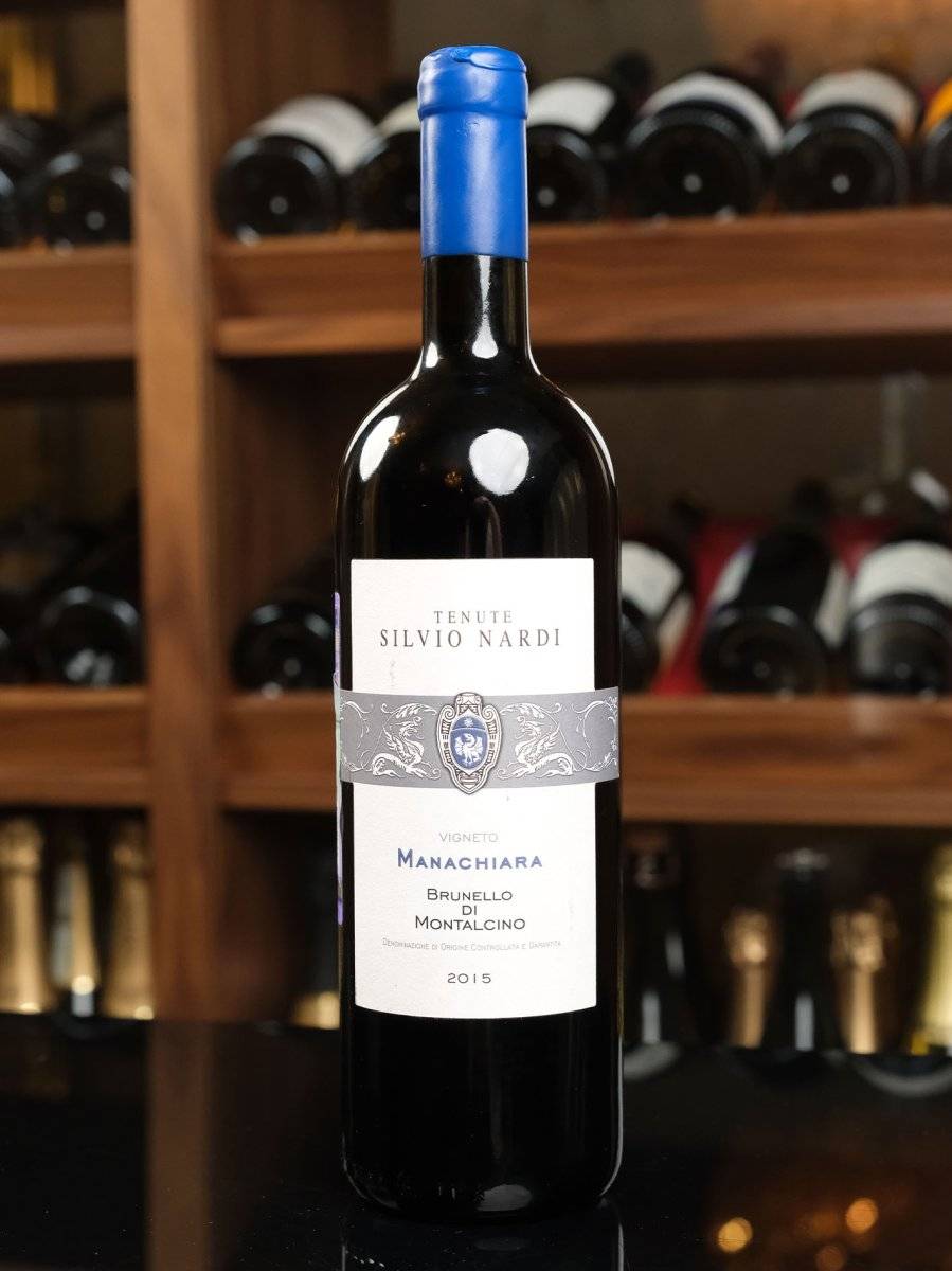 Вино Brunello di Montalcino Vigneto Manachiara Tenute Silvio Nardi 2015 / Брунелло ди Монтальчино Винето Манакьяра Тенуте Сильвио Нарди 