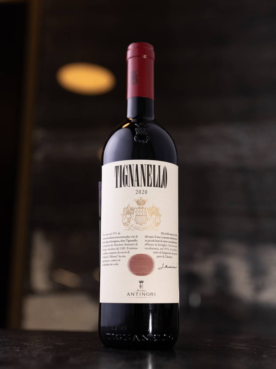Вино Tignanello Marchese Antinori 2020 купить в винном ресторане Остерия - лучшая цена Вино Tignanello Marchese Antinori 2020 / Тиньянелло Маркезе Антинори