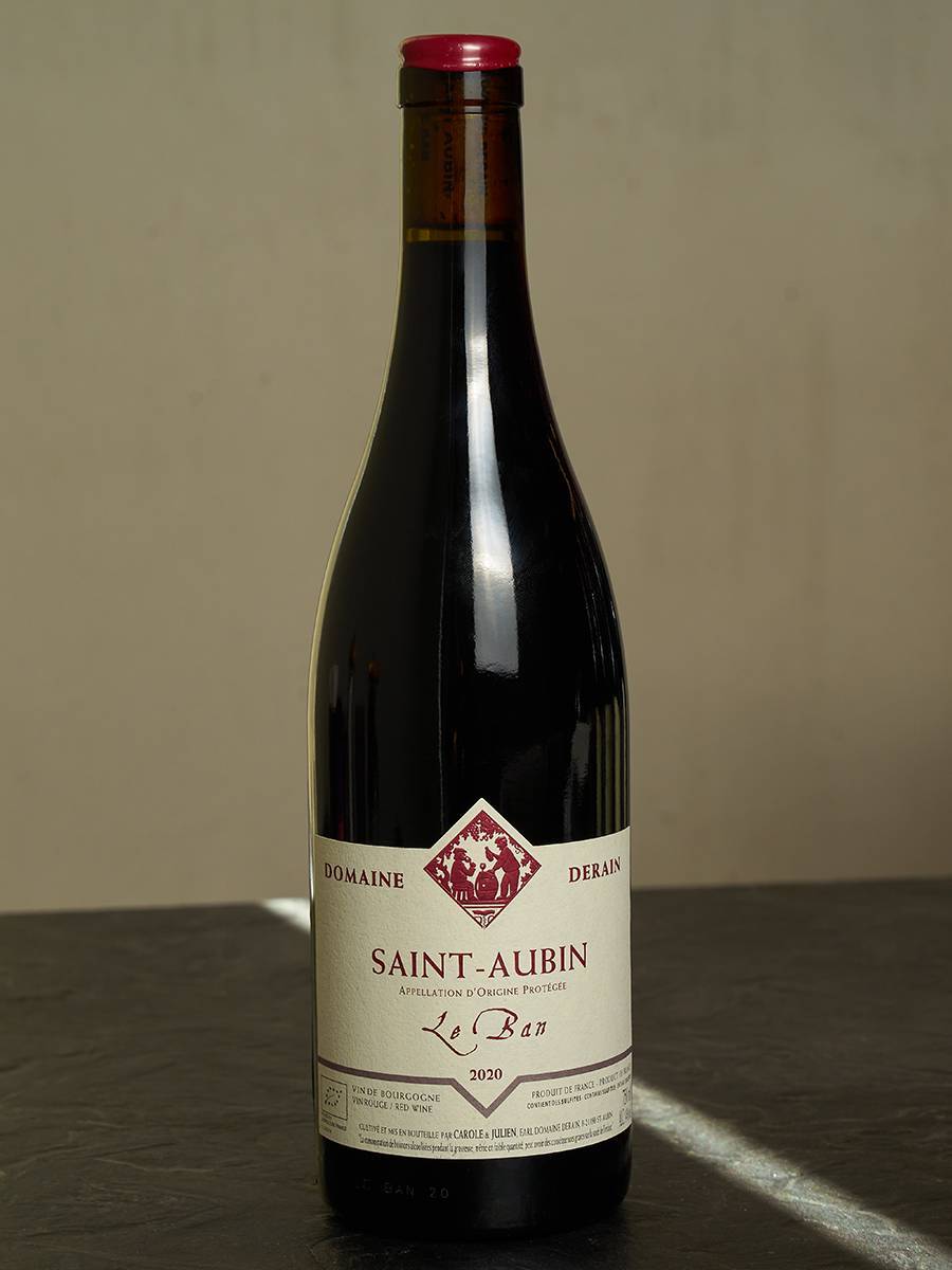 Вино Domaine Derain Saint-Aubin Le Ban 2020 купить в винном ресторане Остерия - лучшая цена Вино Domaine Derain Saint-Aubin Le Ban 2020 / Домэн Деран Сент-Обен Ле Бан