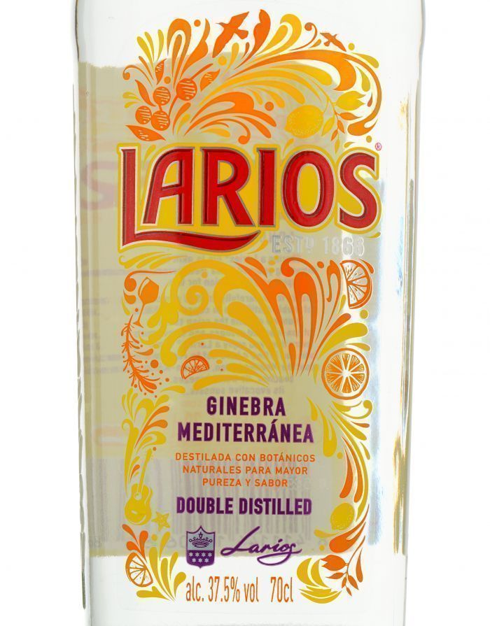 Джин Gin Larios Dry купить в винном ресторане Остерия Амичи - лучшая цена Джин Gin Larios Dry / Лариос Драй