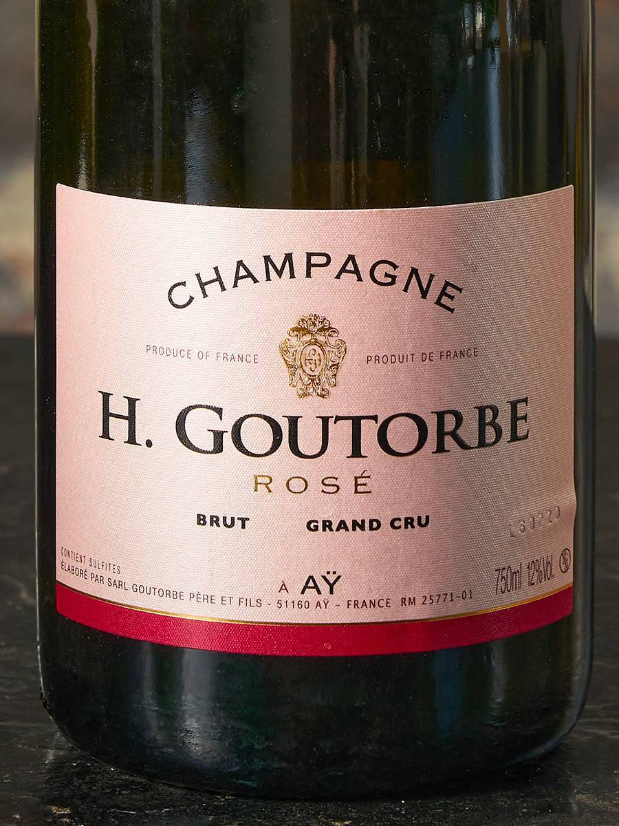 Шампанское H.Goutorbe Brut Rose Grand Cru купить в винном ресторане Остерия - лучшая цена Шампанское H.Goutorbe Brut Rose Grand Cru / А. Гуторб Розе Гран Крю