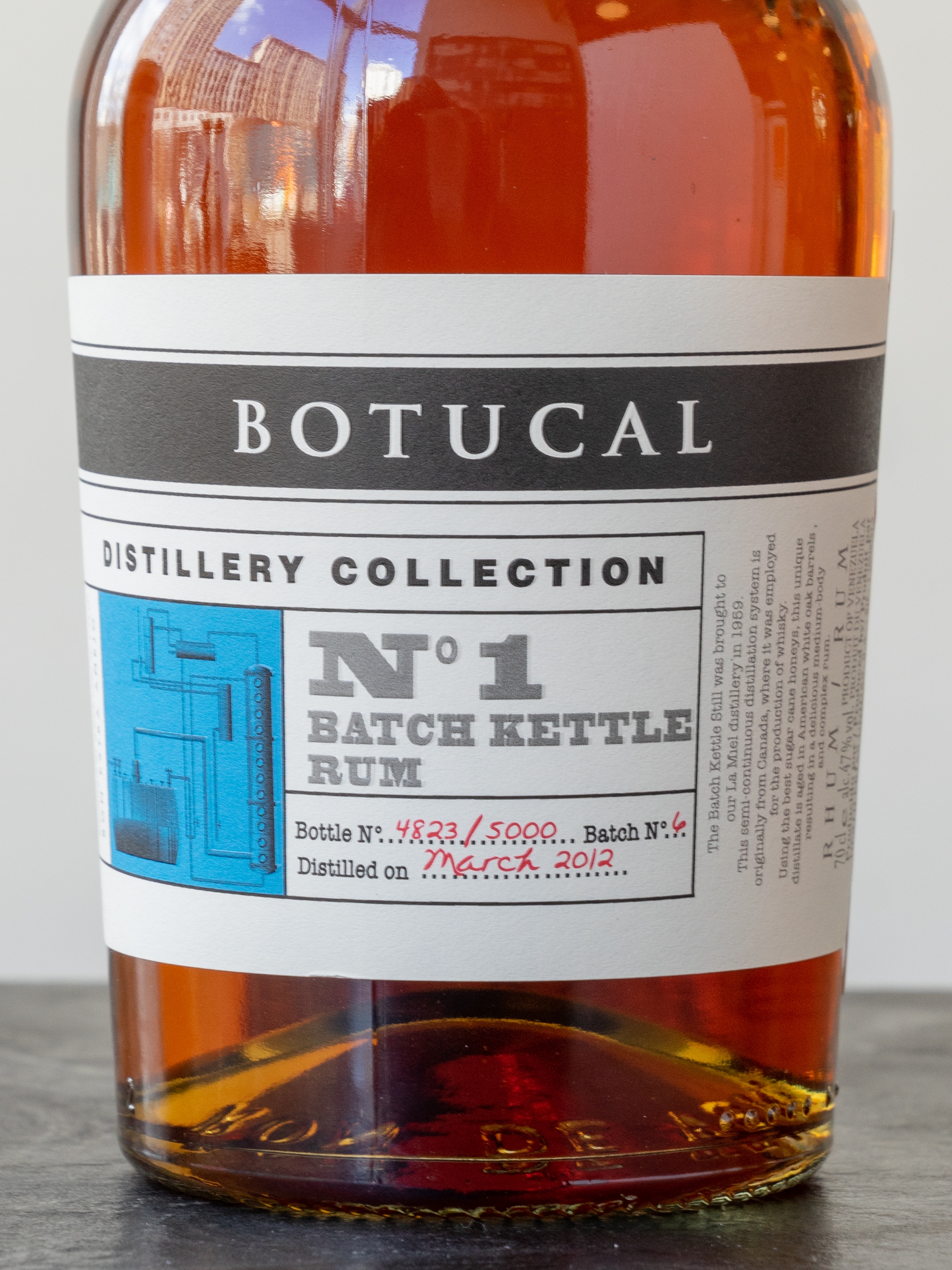 Ром Botucal Diplomatico Distillery Collection №1 Batch Kettle купить в винном ресторане Остерия Амичи - лучшая цена Ром Botucal Diplomatico Distillery Collection №1 Batch Kettle / Ботукал №1 Батч Кетл Коллекшн Дистиллерии 6 лет