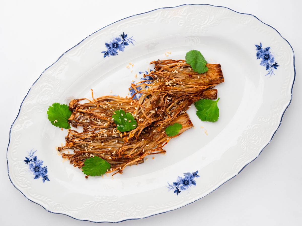 Жаренные эноки