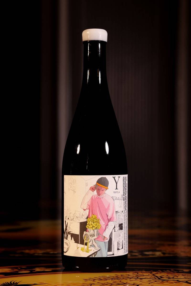 Вино Yaiyla Rkatsiteli Orange Bourbon Barrel Aged / Яйла Оранж Ркацители Бурбон
