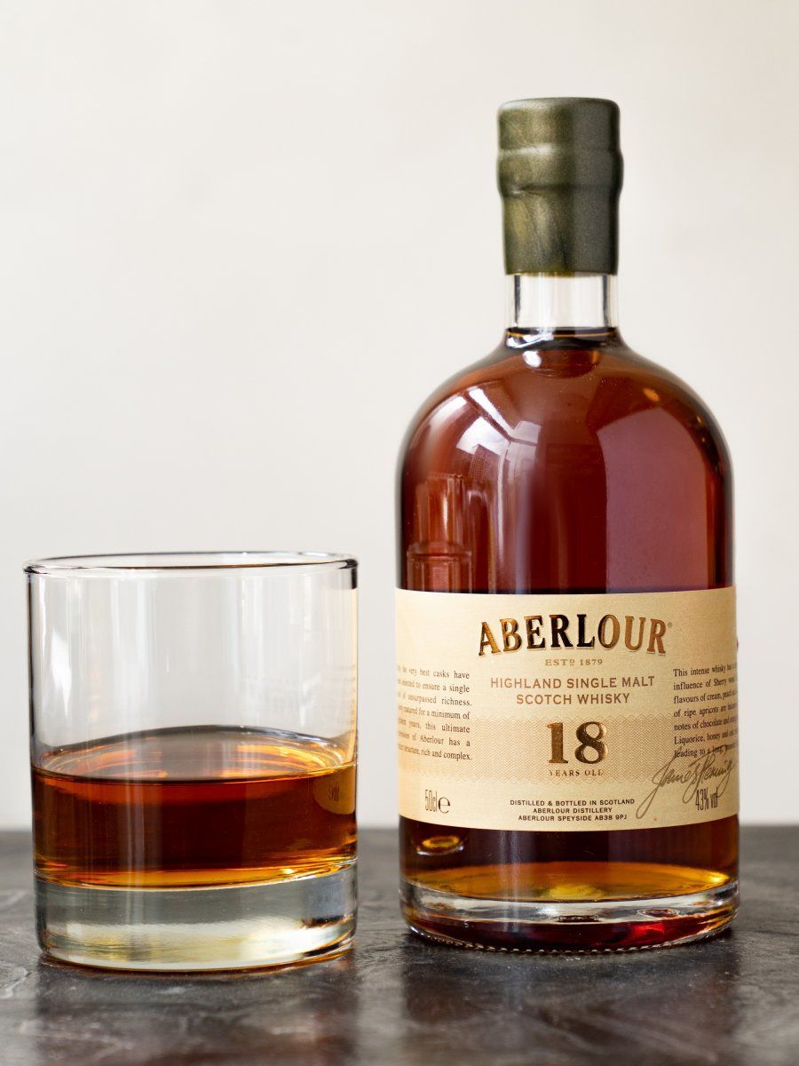 Виски Aberlour 18 Years Old купить в ресторане Остерия - лучшая цена Виски Aberlour 18 Years Old / Аберлауэр 18 лет