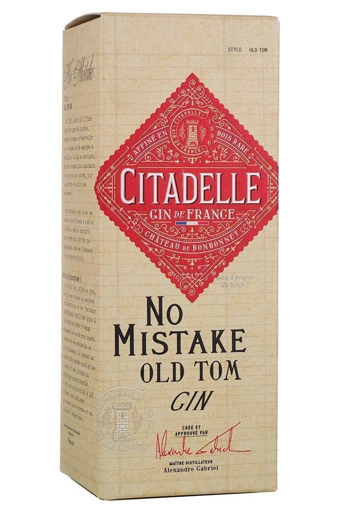 Джин Gin Citadelle No Mistake Old Tom купить в ресторане Остерия - лучшая цена Джин Gin Citadelle No Mistake Old Tom / Цитадель Ноу Мистейк Олд Том