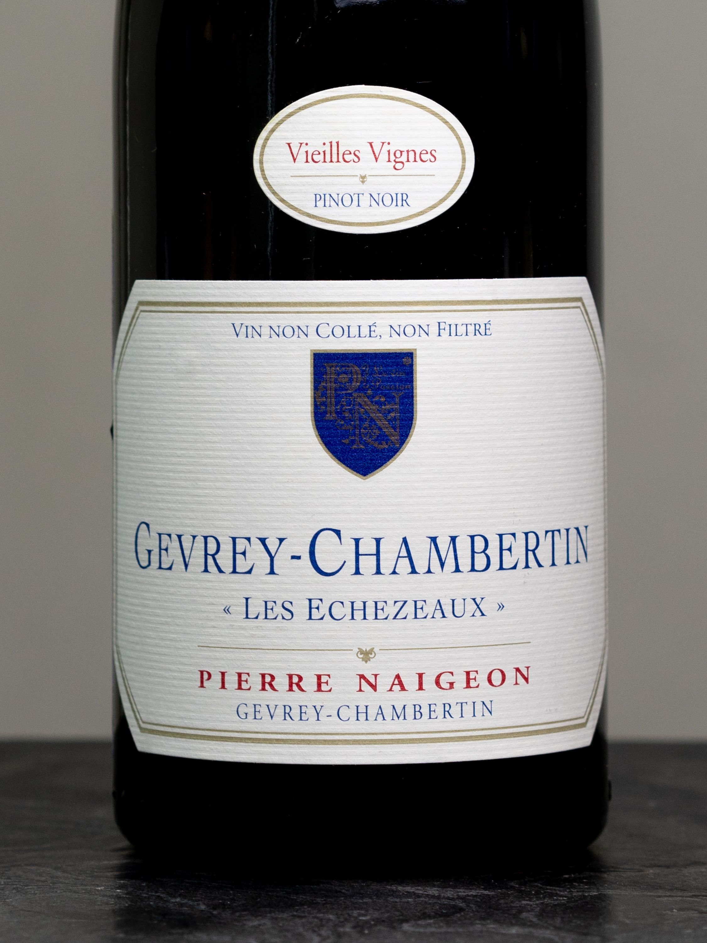 Этикетка Pierre Naigeon Gevrey-Chambertin Vieilles Vignes