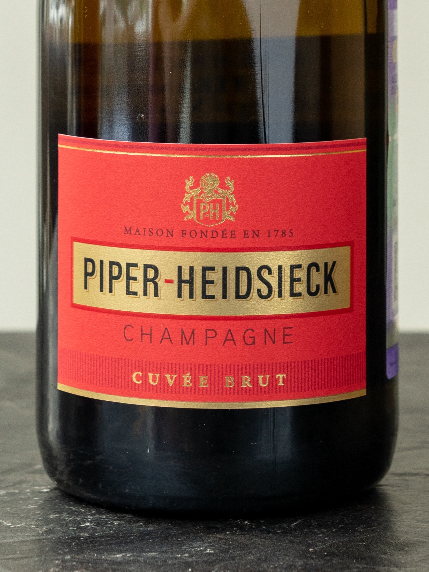 Этикетка Piper-Heidsieck Brut