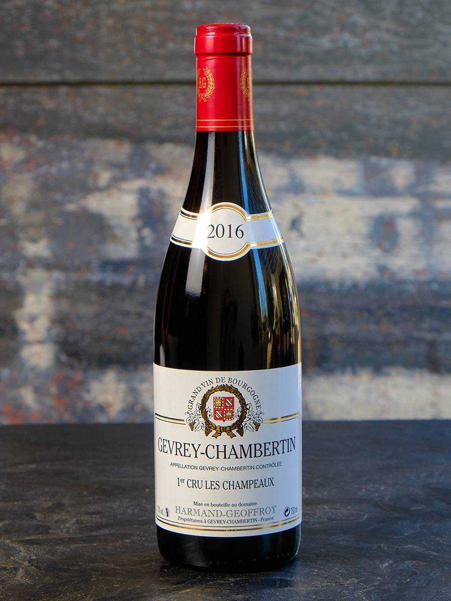 Domaine Harmand-Geoffroy Gevrey-Chambertin 1er Cru Les Champeaux 2016 купить в винном ресторане Остерия - лучшая цена Вино Domaine Harmand-Geoffroy Gevrey-Chambertin 1er Cru Les Champeaux 2016 / Домен Арман-Жеффруа Жевре-Шамбертен Премье Крю Ле Шампо