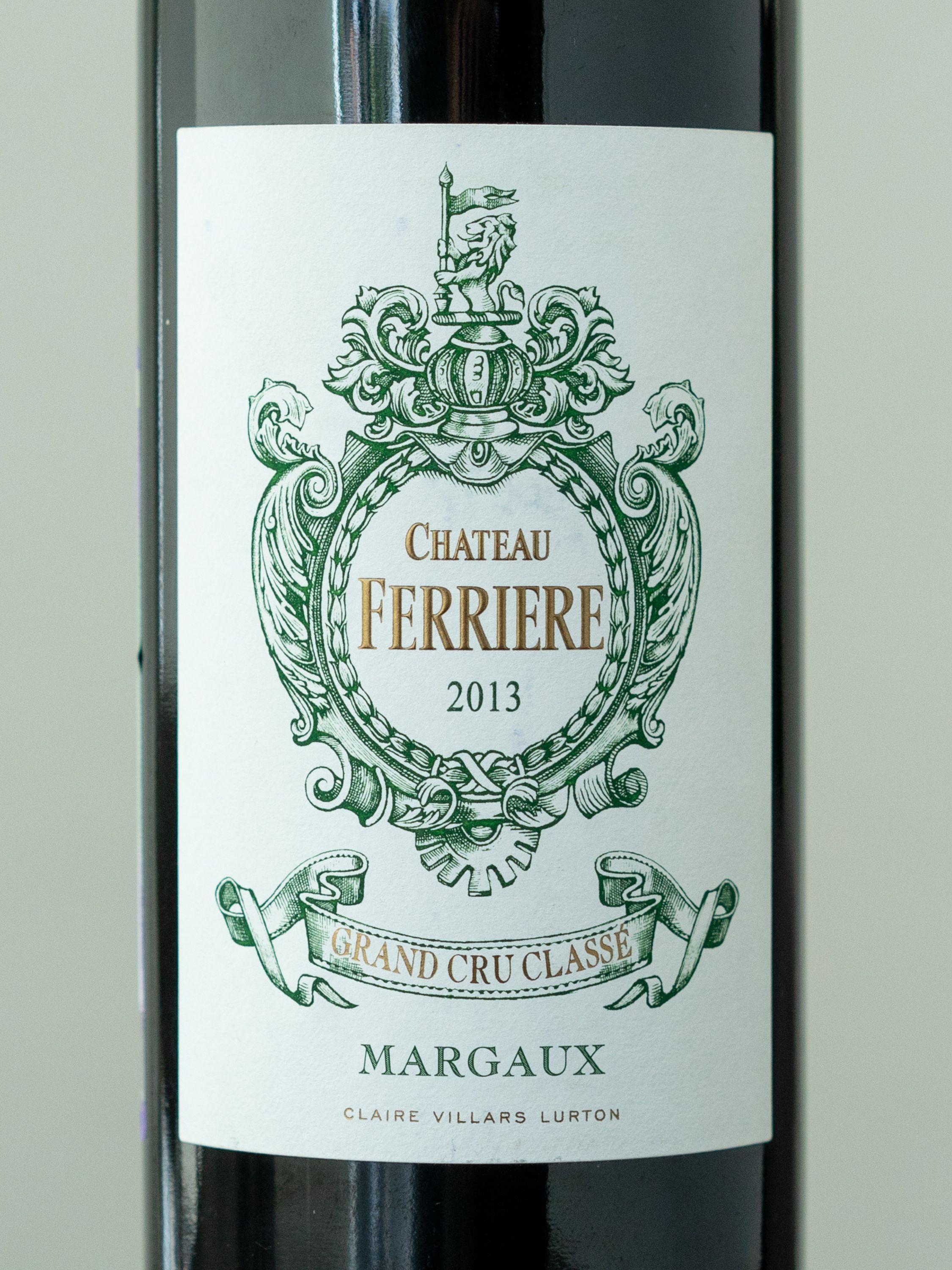 Вино Chateau Ferriere Margaux Grand Cru Classe / Шато Феррьер Гран Крю Классе Марго