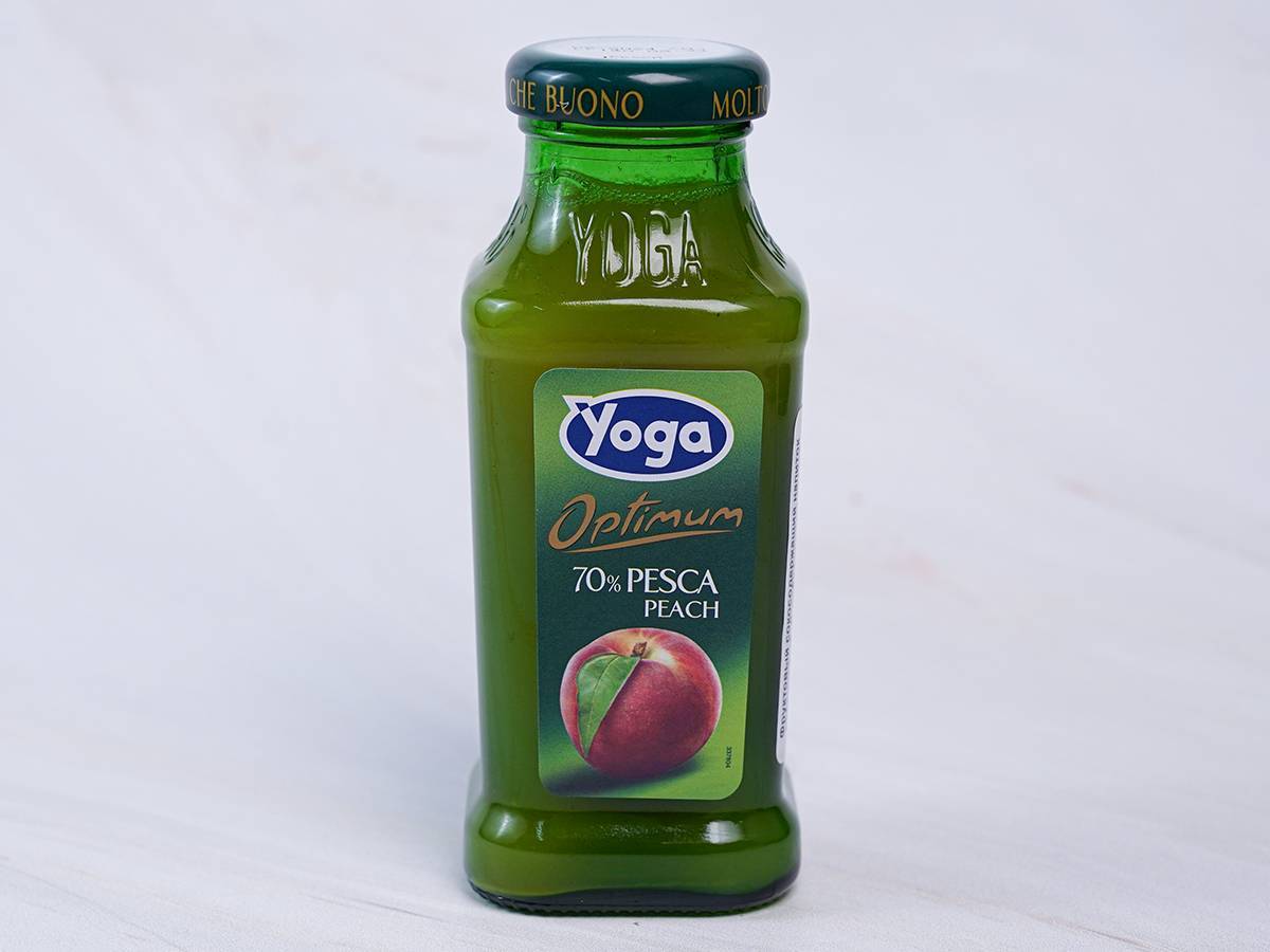 Сок персиковый 100% Yoga