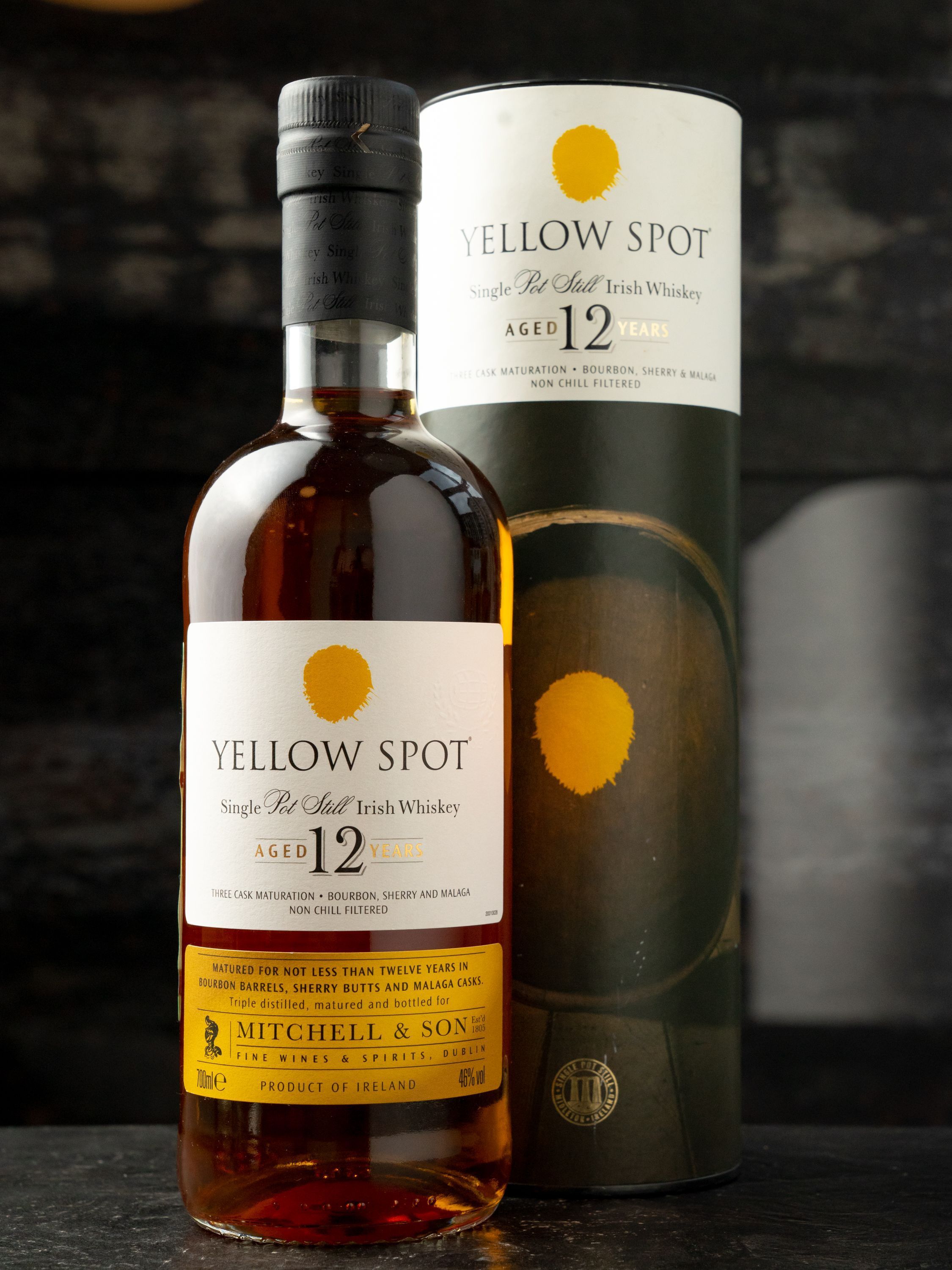 Купить Виски Yellow Spot 12 years (Еллоу Спот 12 лет) - лучшая цена в ресторане Амичи Виски Yellow Spot 12 years / Еллоу Спот 12 лет