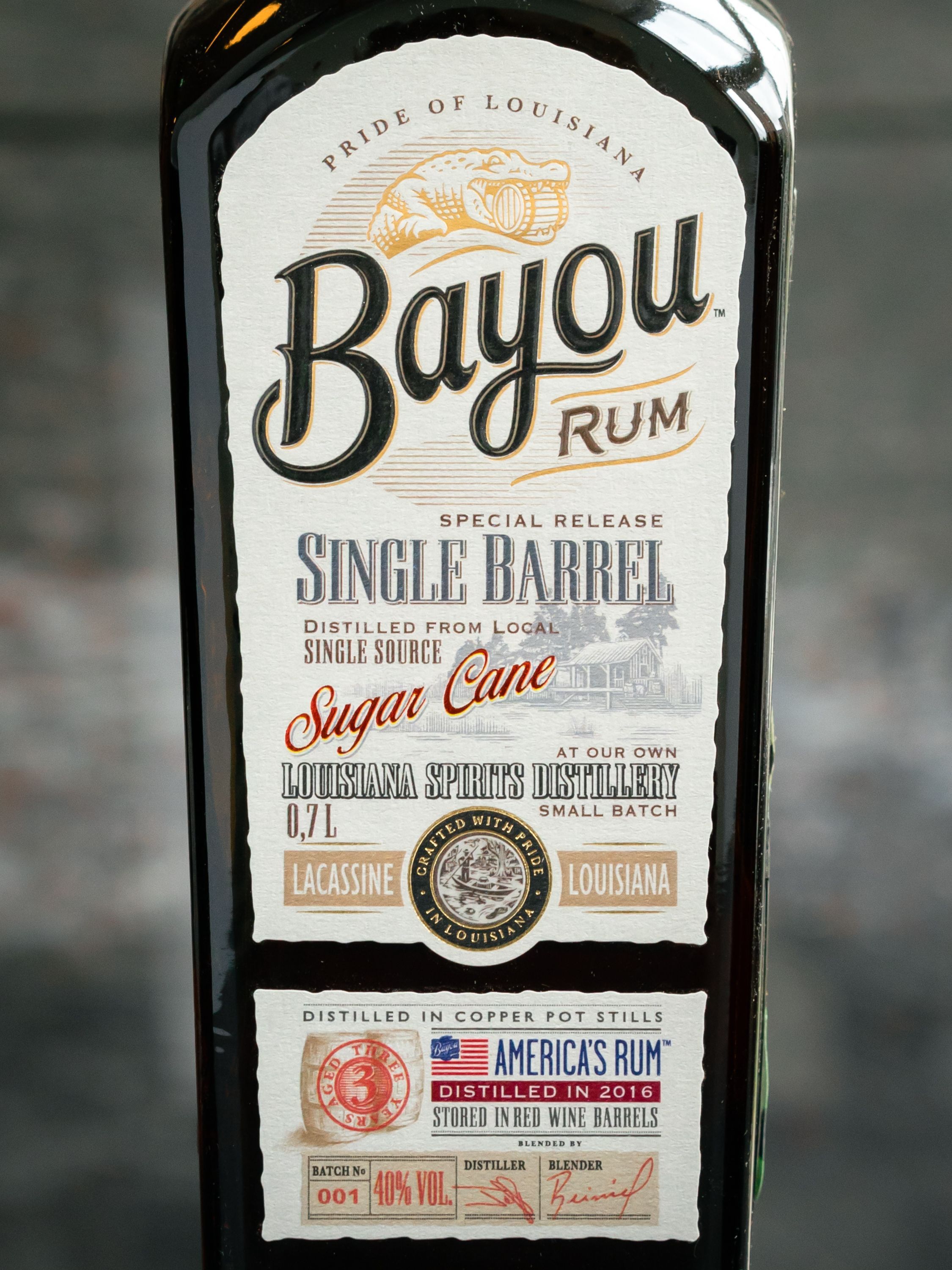 Ром Bayou Single Barrel лучшая цена в ресторане Osteria Amici Ром Bayou Single Barrel / Байю Сингл Баррел
