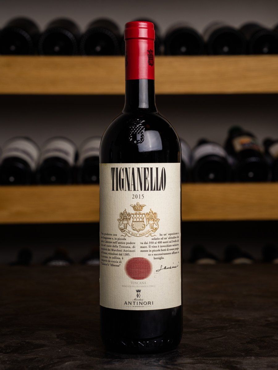 Вино Marchese Antinori Tignanello 2015 / Маркезе Антинори Тиньянелло 2015