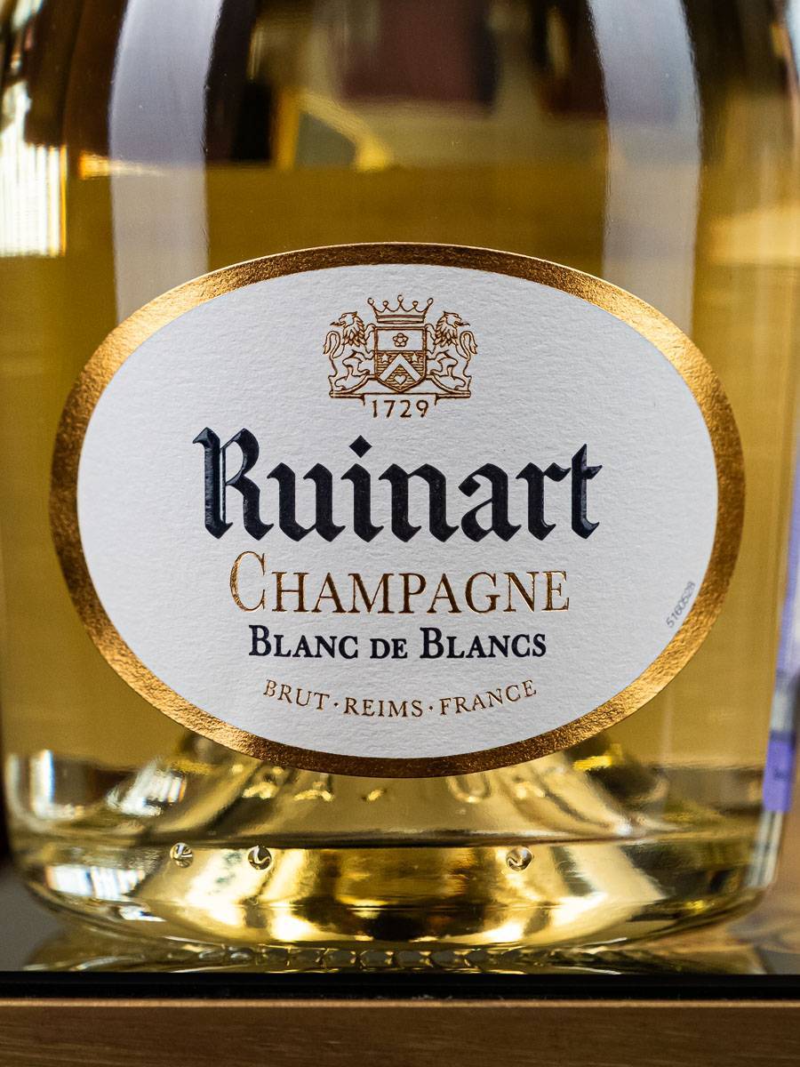 Этикетка Ruinart Blanc de Blancs 0.375 л