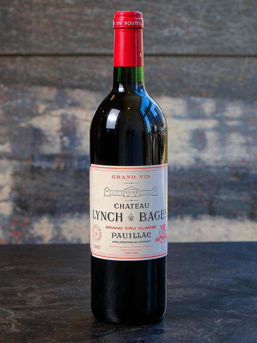 Вино Chateau Lynch Bages Grand Cru Classe Pauillac 2000 купить в винном ресторане Остерия - лучшая цена Вино Chateau Lynch Bages Grand Cru Classe Pauillac 2000 / Шато Линч Баж Гран Крю Классе Пойяк