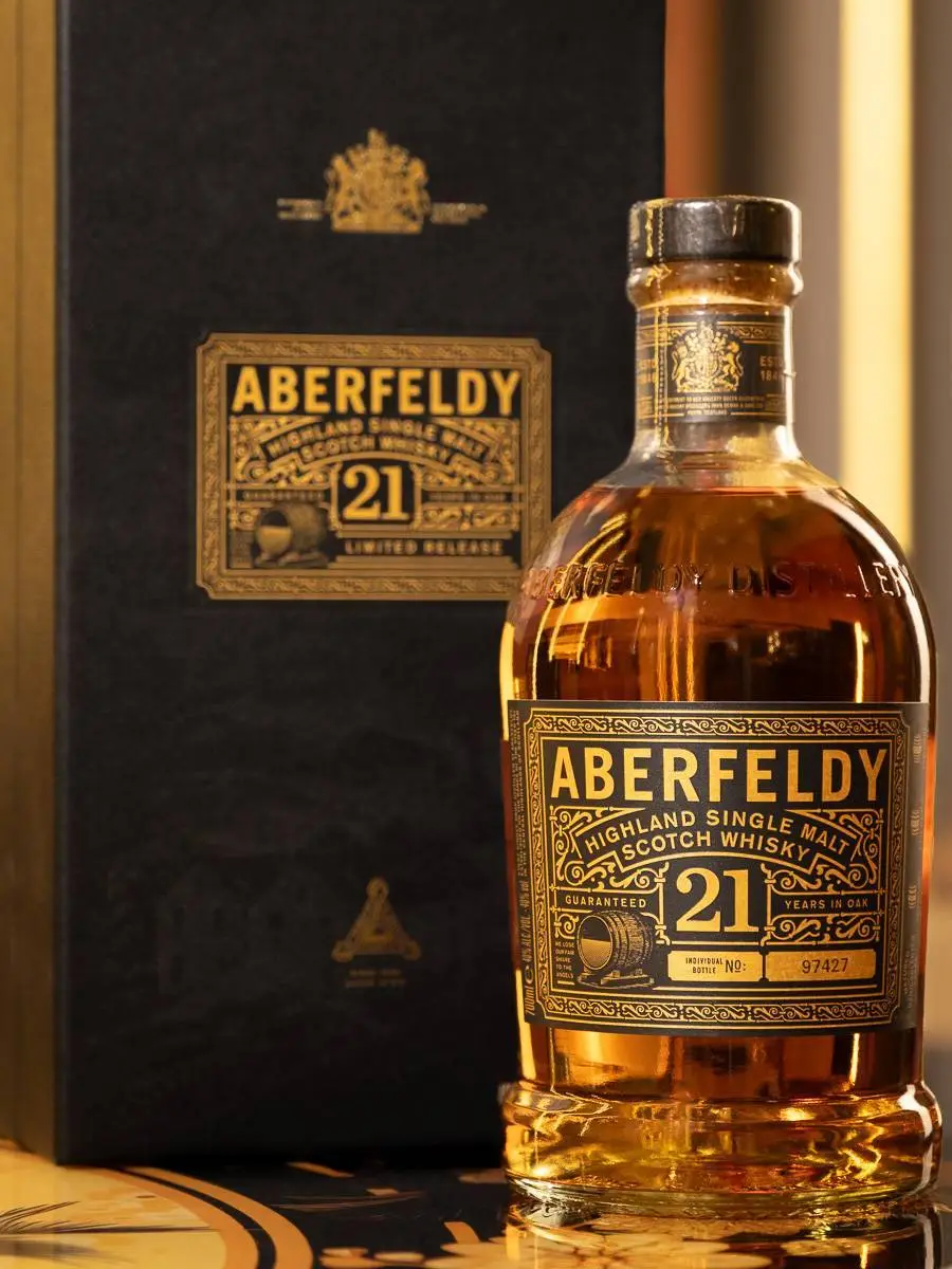 Виски Aberfeldy 21 Years Old купить в винном ресторане Остерия Амичи - лучшая цена Виски Aberfeldy 21 Years Old / Аберфелди 21 год