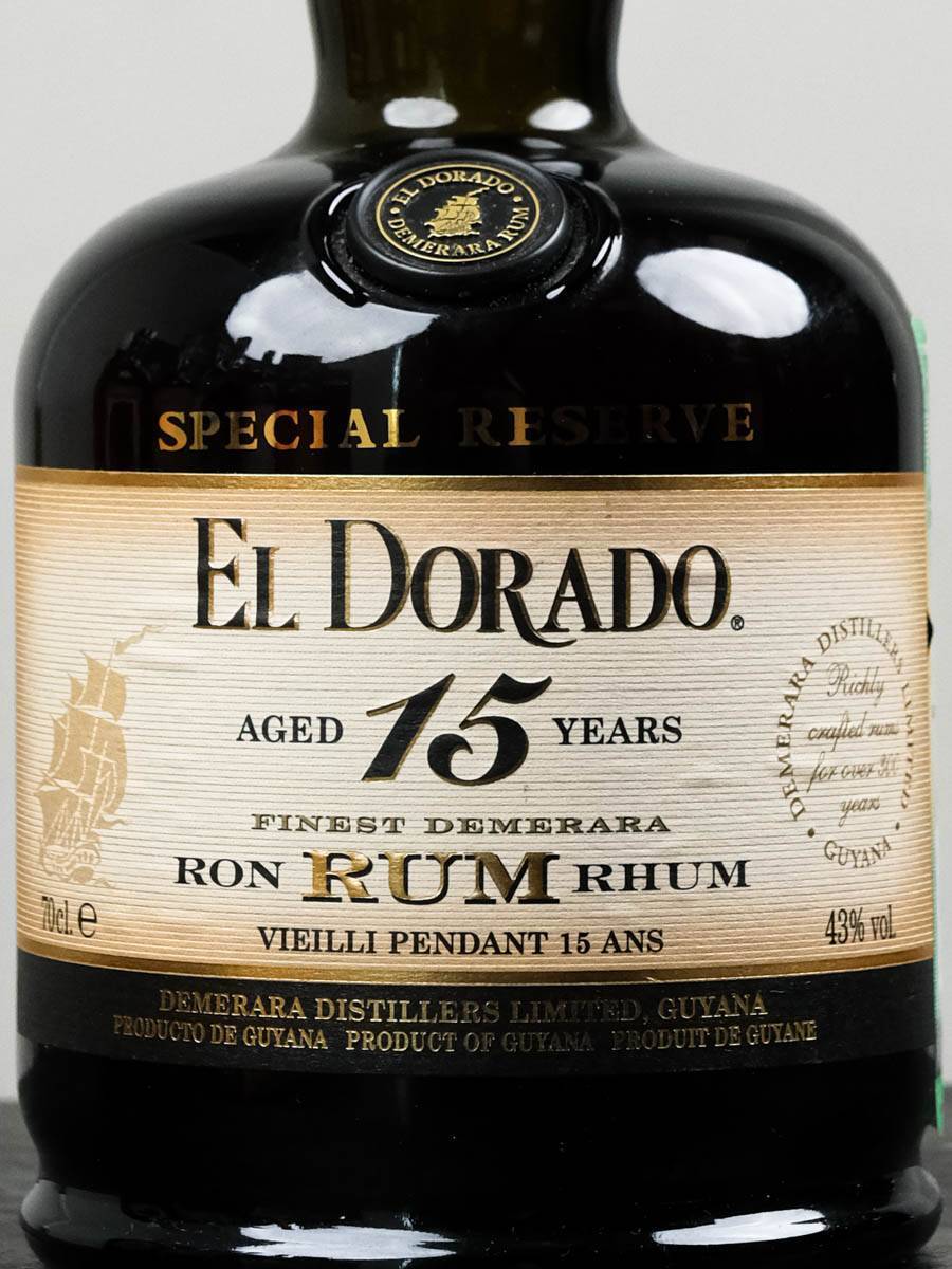 Ром El Dorado 15 Years купить в ресторане Остерия лучшая цена Москвы Ром El Dorado 15 Years / Эль Дорадо 15 лет