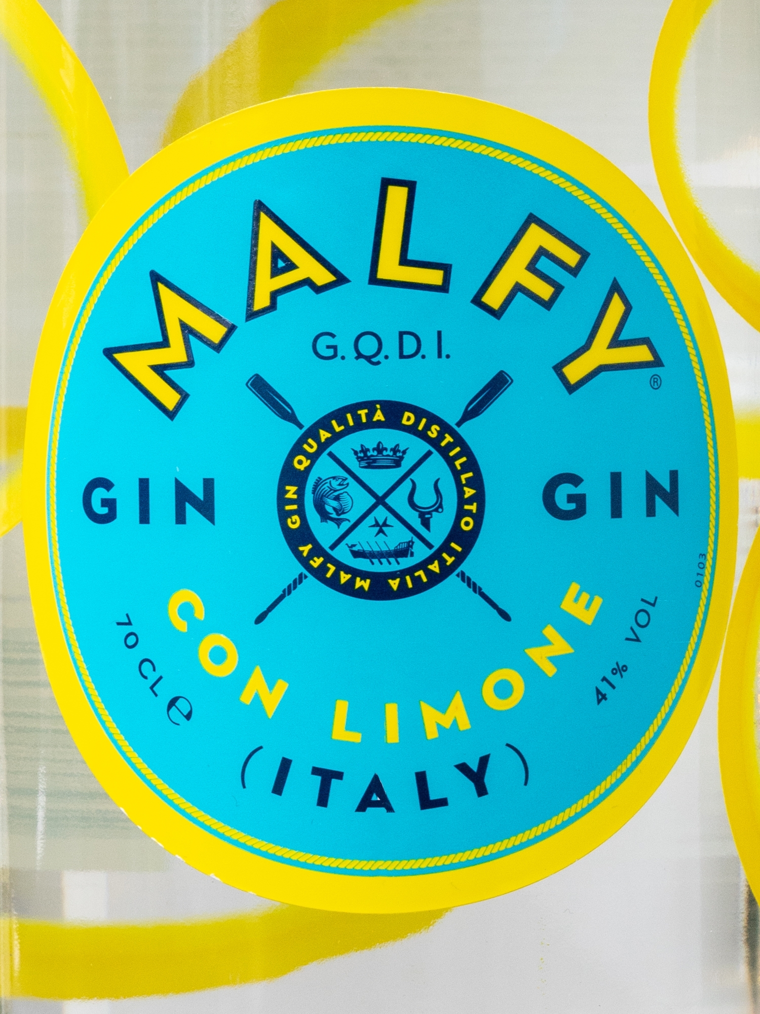 Джин Malfy con limone Gin - купить по лучшей цене в ресторане Амичи Мосфильмовская 88 Джин Malfy con limone Gin / Малфи кон Лимоне