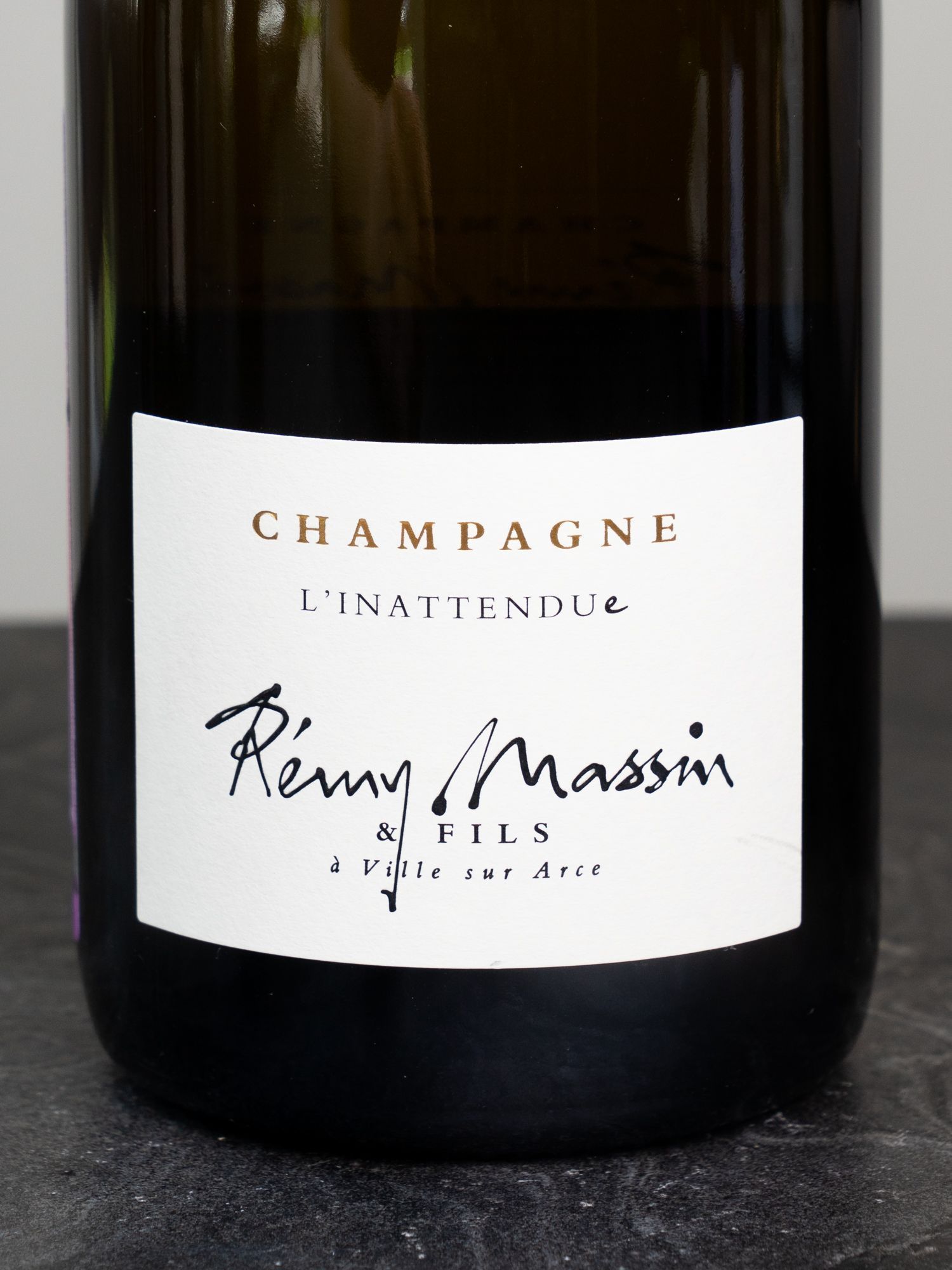 Этикетка Remy Massin l'Inattendue Extra Brut Champagne