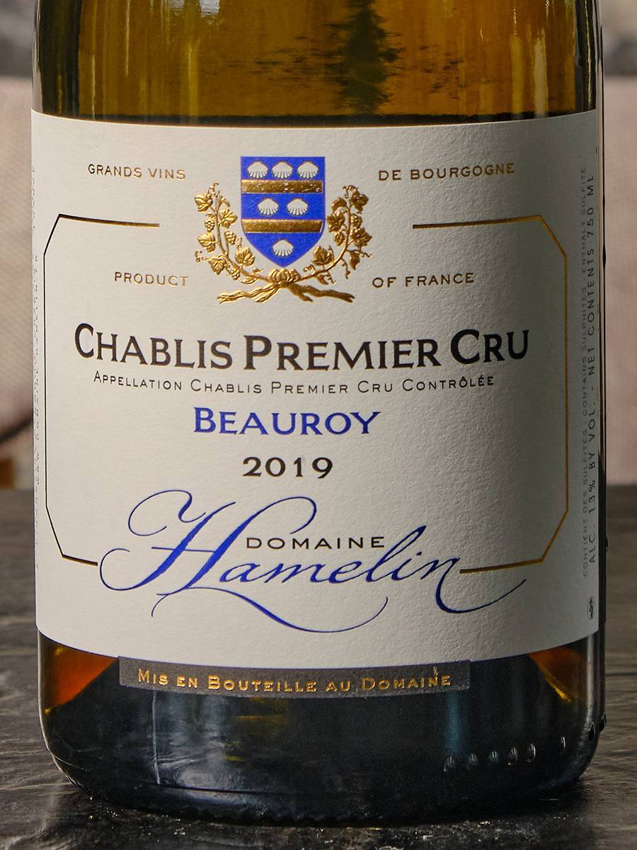 Вино Chablis Premier Cru Beauroy 2019 купить в винном ресторане Остерия - лучшая цена Вино Chablis Premier Cru Beauroy 2019 / Домен Амелин Шабли Премьер Крю Боруа