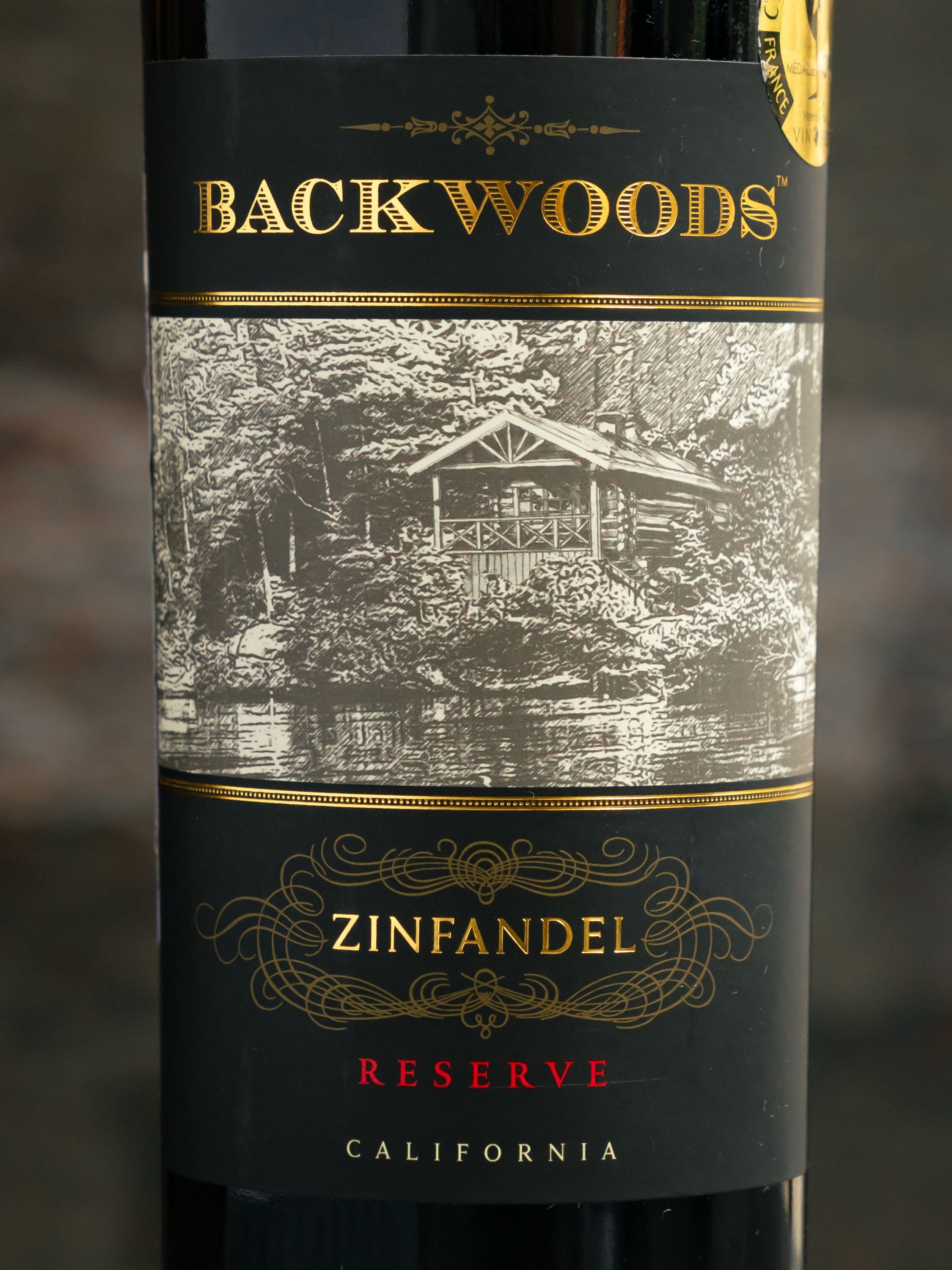 Вино Backwoods Zinfandel Reserve / Бэквудс Зинфандель Резерв
