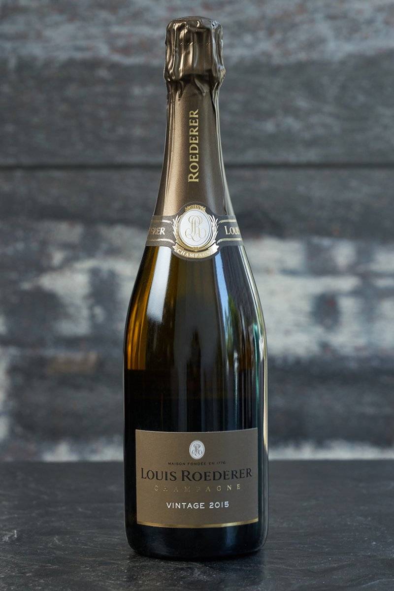 Шампанское Louis Roederer Vintage 2015 купить в винном ресторане Остерия - лучшая цена Шампанское Louis Roederer Vintage 2015 / Луи Родерер Винтаж