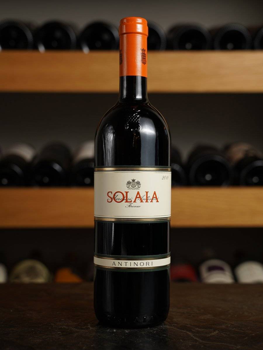 Вино Antinori Solaia Toscana 2018 купить в винном ресторане Остерия - лучшая цена Вино Antinori Solaia Toscana 2018 / Антинори Солайя Тоскана 2018