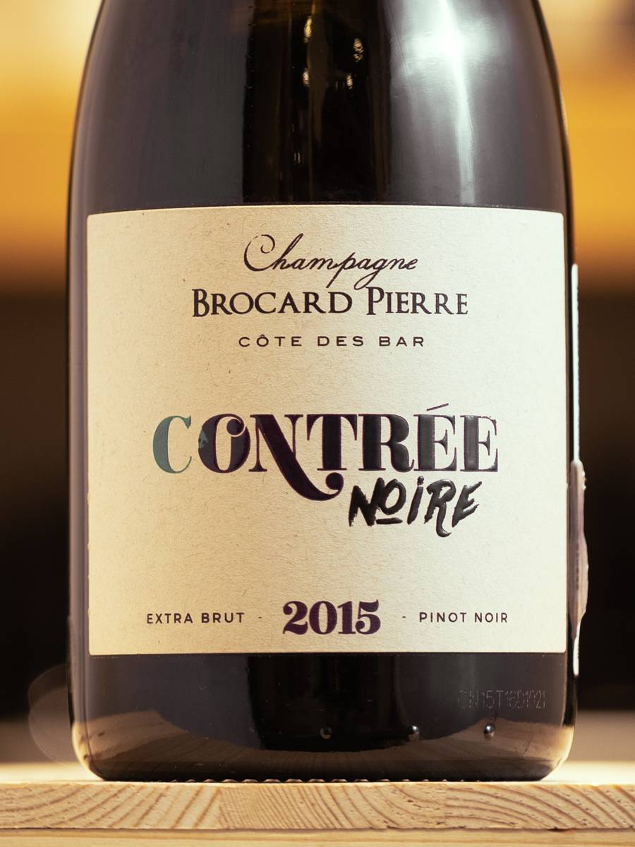 Этикета Brocard Pierre Contree Noir Extra Brut