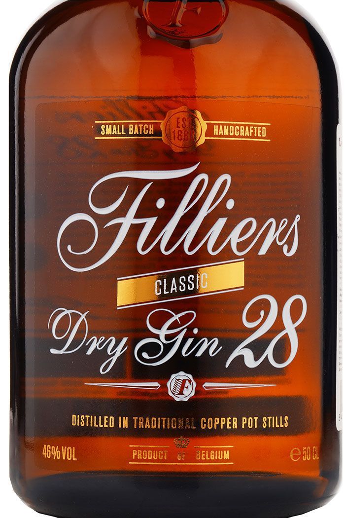 Джин Dry Gin 28 Classic купить в ресторане Амичи - лучшая цена Джин Dry Gin 28 Classic / Филльерс Драй Джин 28 классический