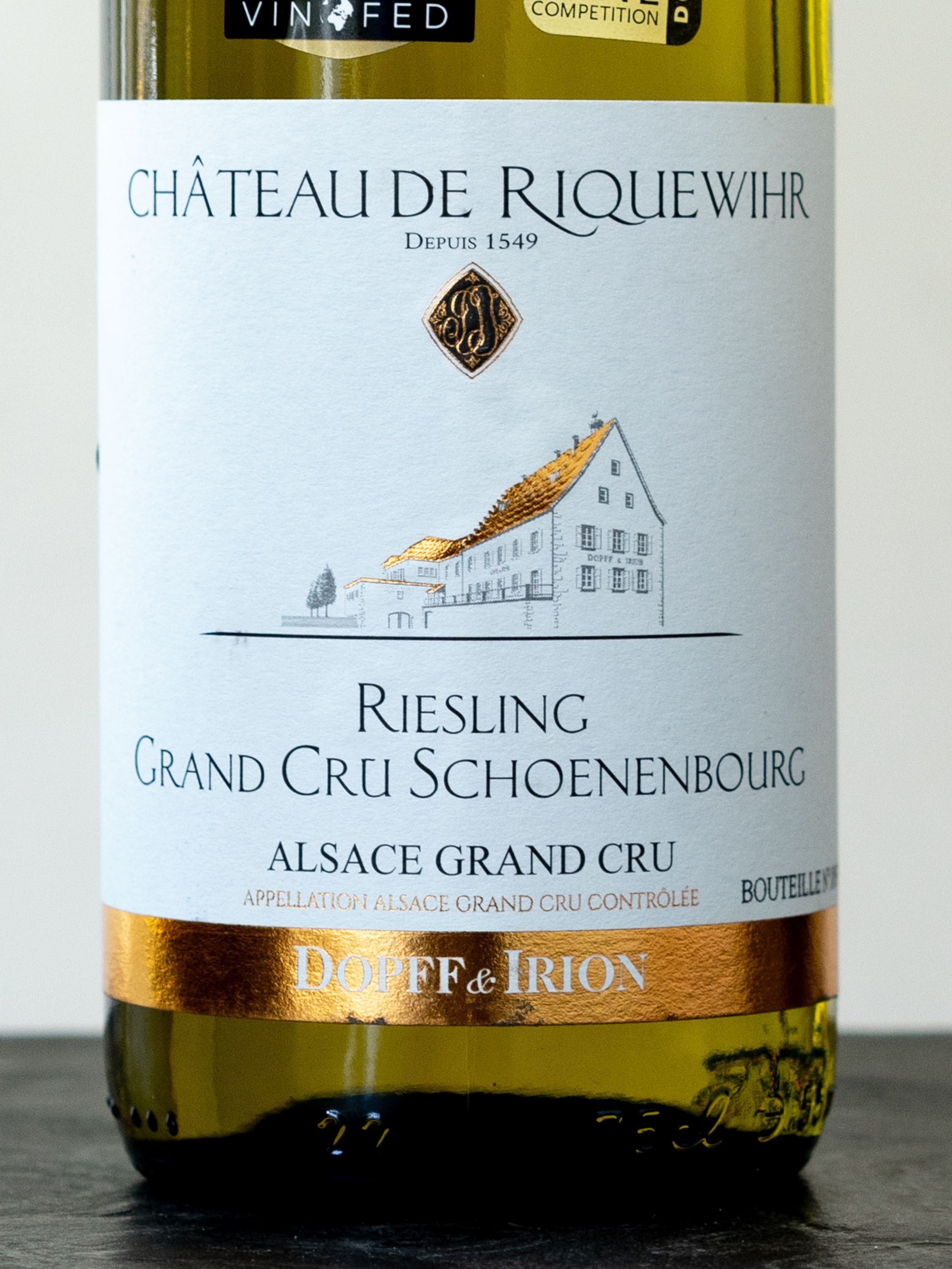 Купить вино Dopff & Irion Domaines du Chateau de Riquewihr Riesling Grand Cru Schoenenbourg Alsace в винном ресторане Остерия цена Вино Dopff & Irion Domaines du Chateau de Riquewihr Riesling Grand Cru Schoenenbourg Alsace / Допф энд Ирион Домен дю Шато де Риквир Рислинг Гран Крю Шоненбург