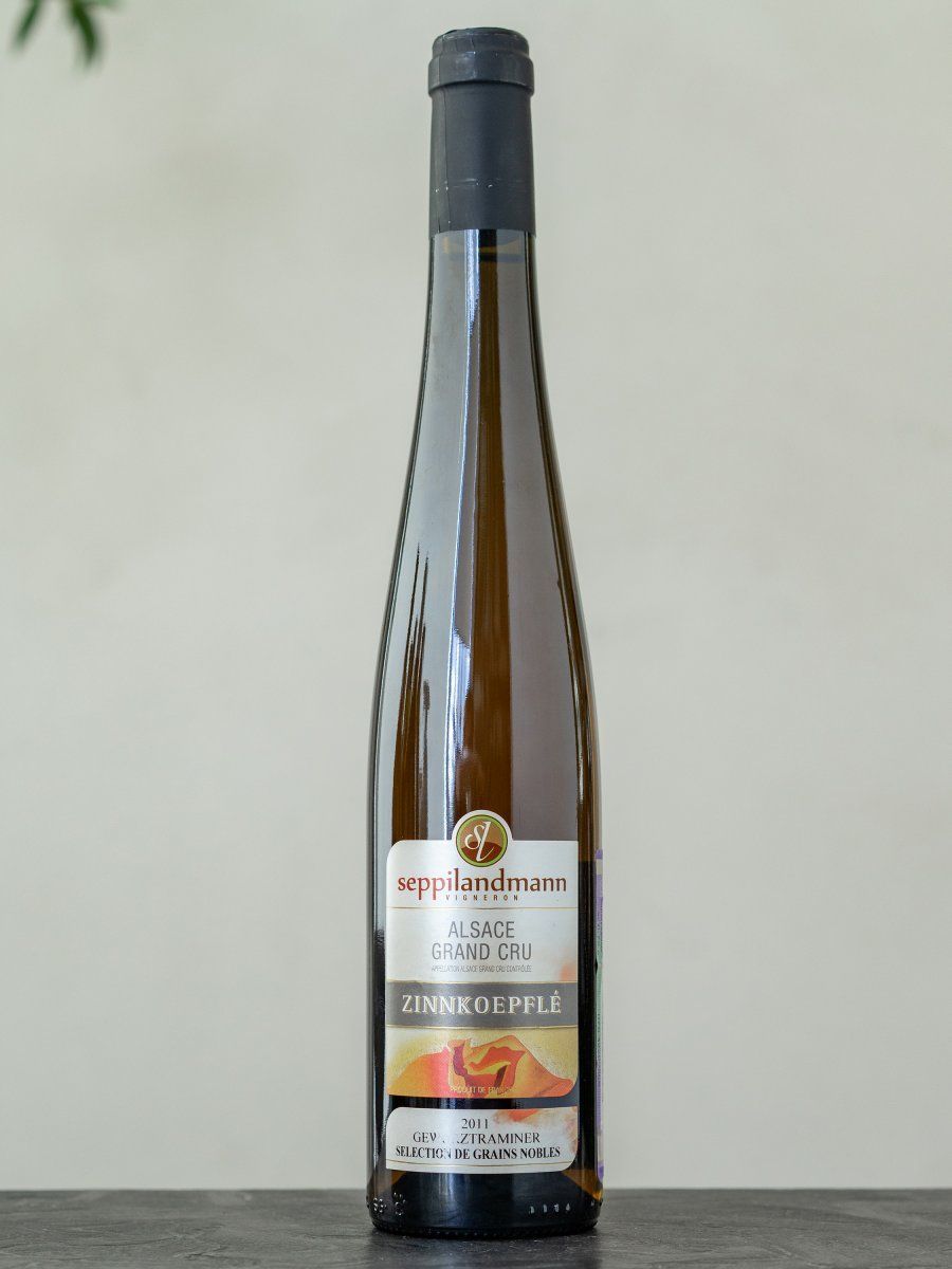 Вино Seppi Landmann Zinnkoepfle Gewurztraminer Selection de Grains Nobles Alsace / Сеппи Ландманн Цинкопфле Гевюрцтраминер Селексьон де Грэн Нобль