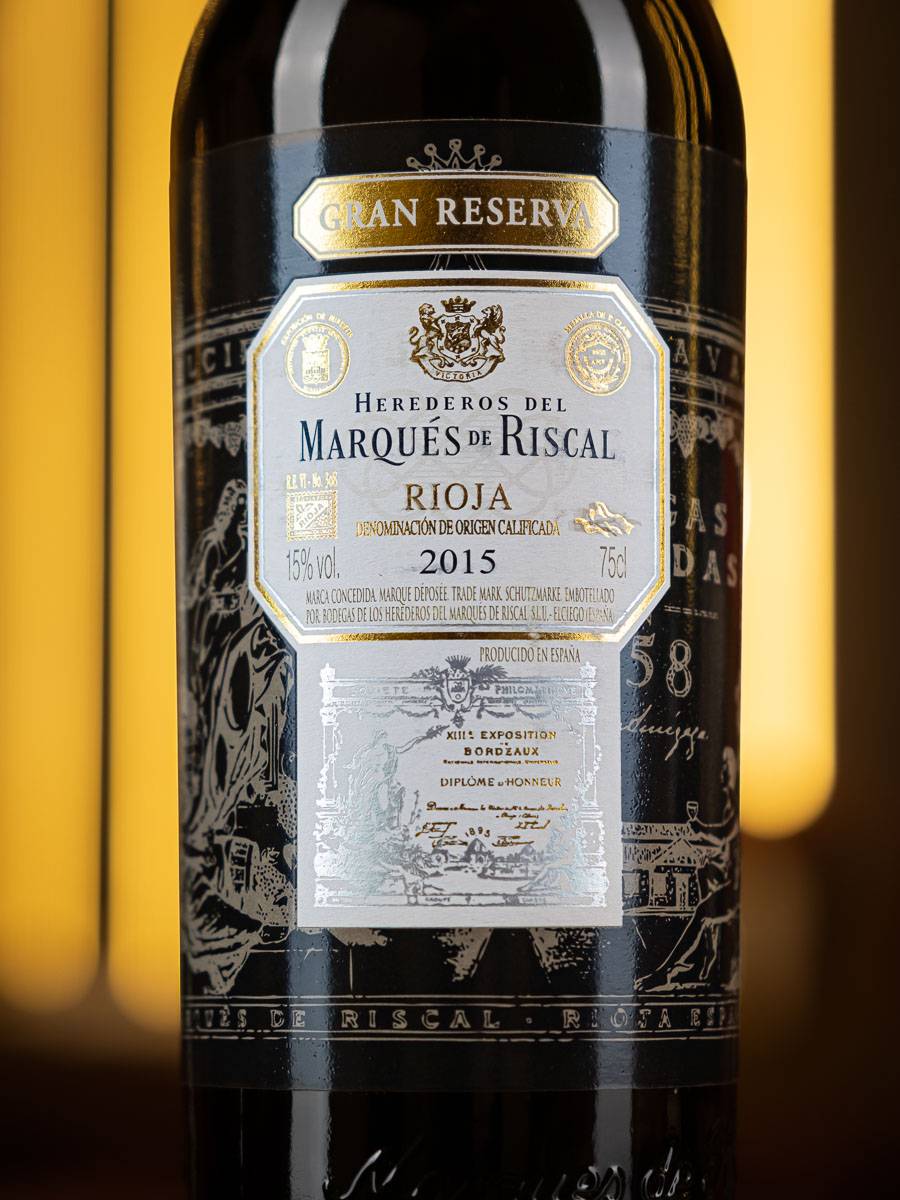 Вино Marques de Riscal Rioja DOC Gran Reserva / Маркес де Рискаль, Гран Ресерва