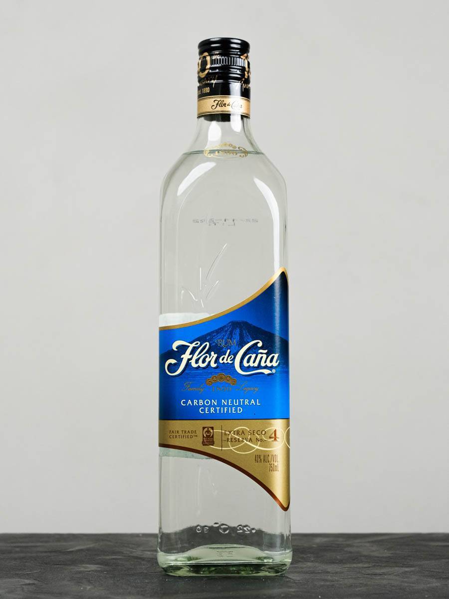 Ром Flor de Cana Extra Seco купить в винном ресторане Osteria Amici - цена Ром Flor de Cana Extra Seco / Флор де Канья Экстра Секко