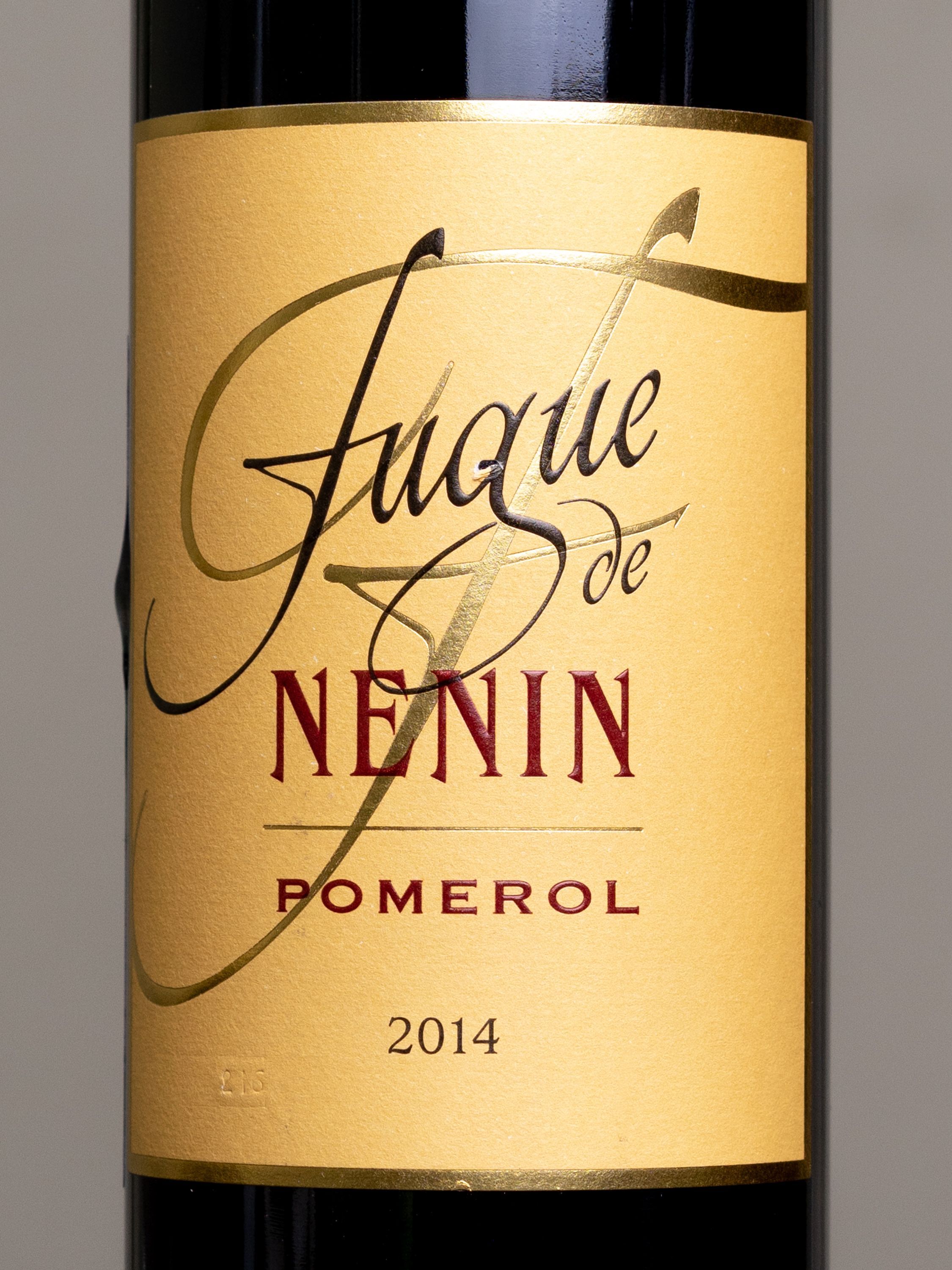 Вино Fugue de Nenin Pomerol / Фюг де Ненэн Помроль