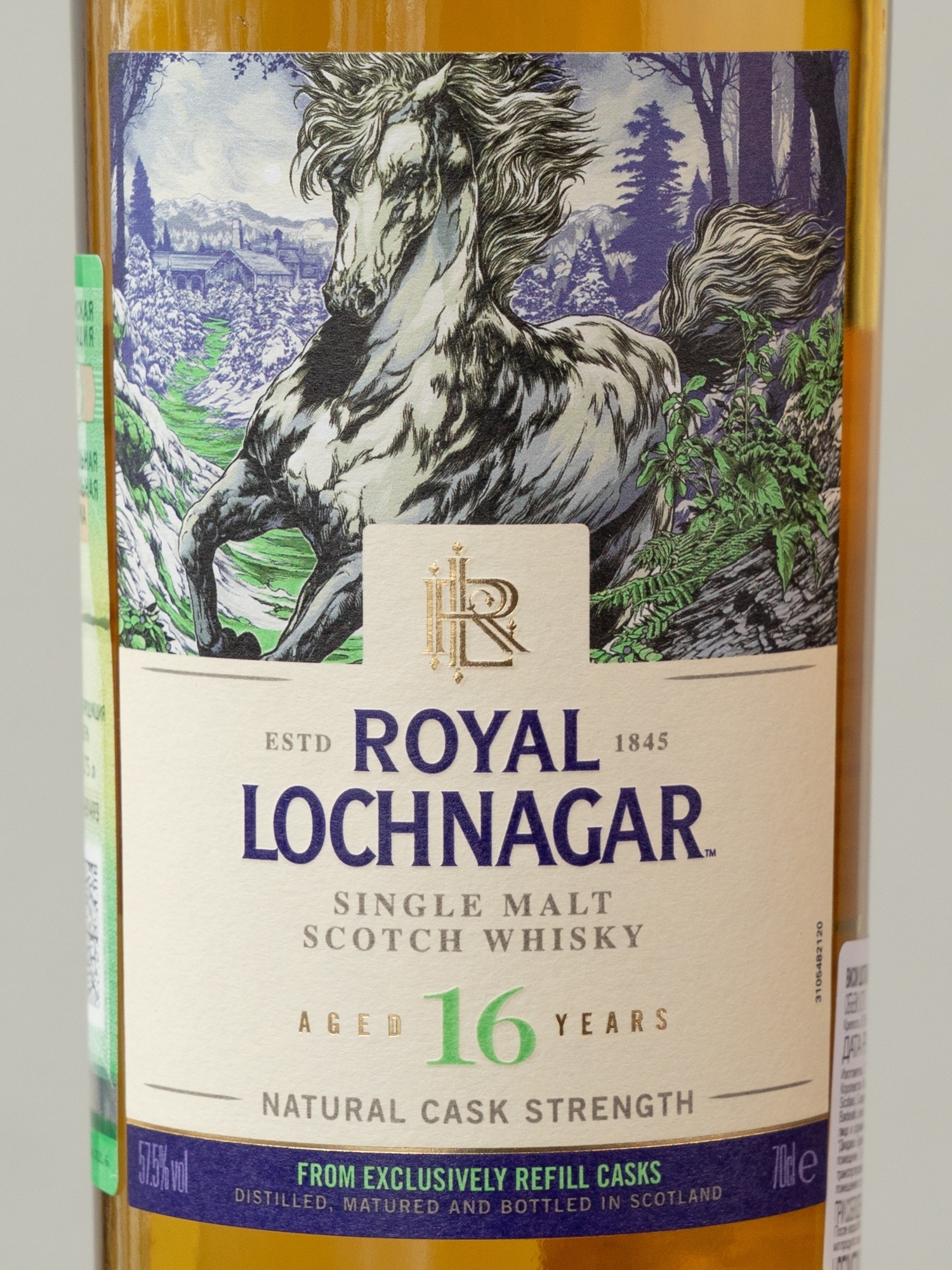 Этикетка Royal Lochnagar 16 Years Old Special Release