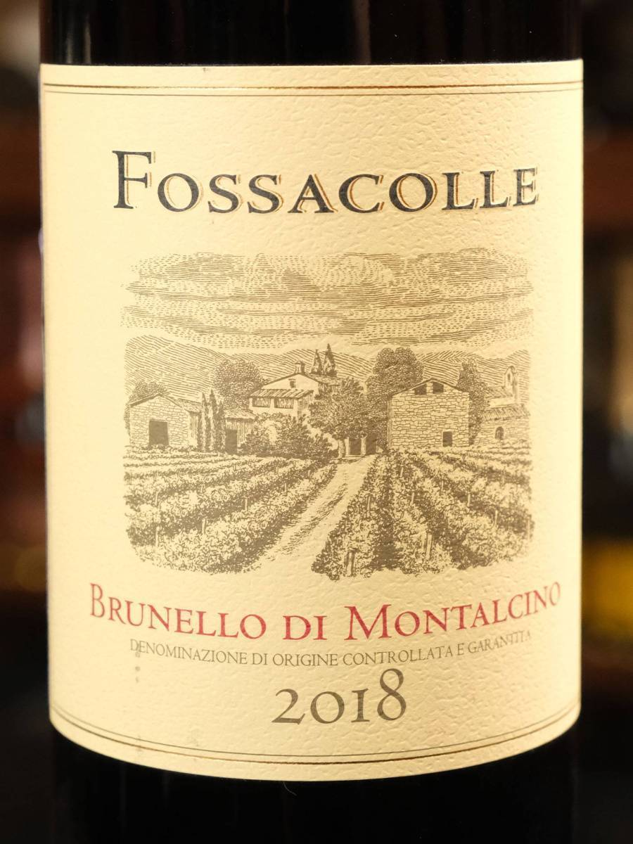 Вино Brunello di Montalcino Fossacolle 2018 купить в винном ресторане Остерия - лучшая цена Вино Brunello di Montalcino Fossacolle 2018 / Брунелло ди Монтальчино Фоссаколле