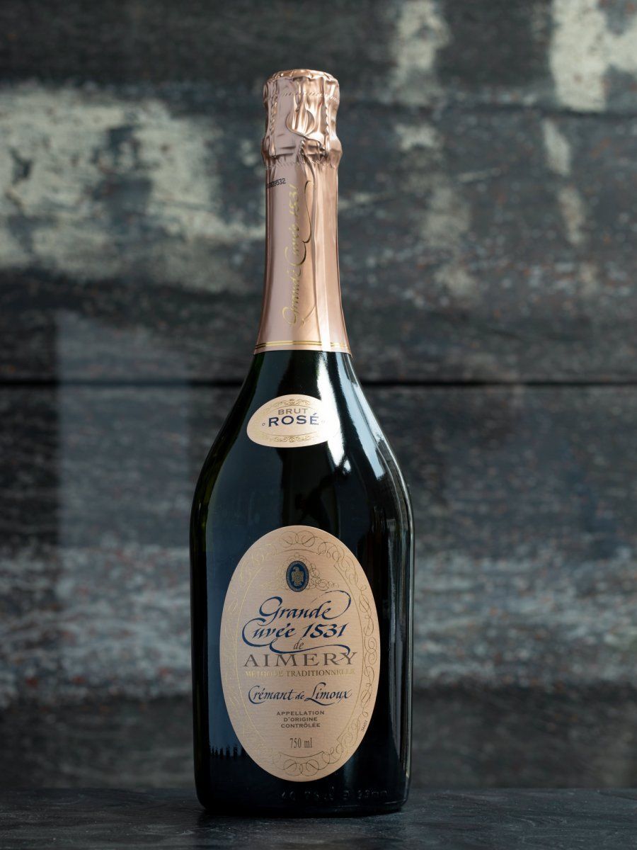 Игристое вино Grande Cuvee 1531 de Aimery Cremant de Limoux Rose / Гранд Кюве 1531 де Эмери Креман де Лиму Роз