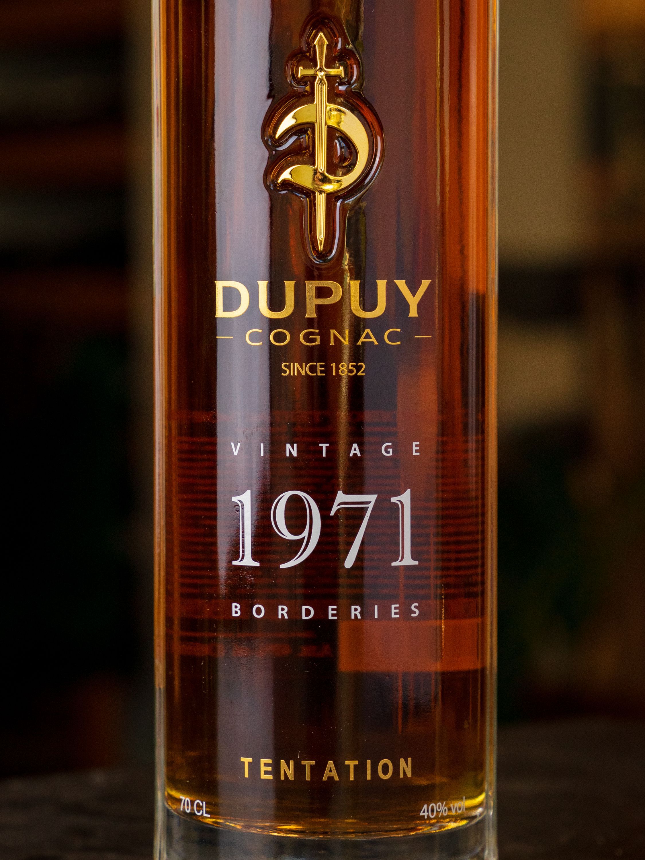 Этикетка Dupuy vintage 1971